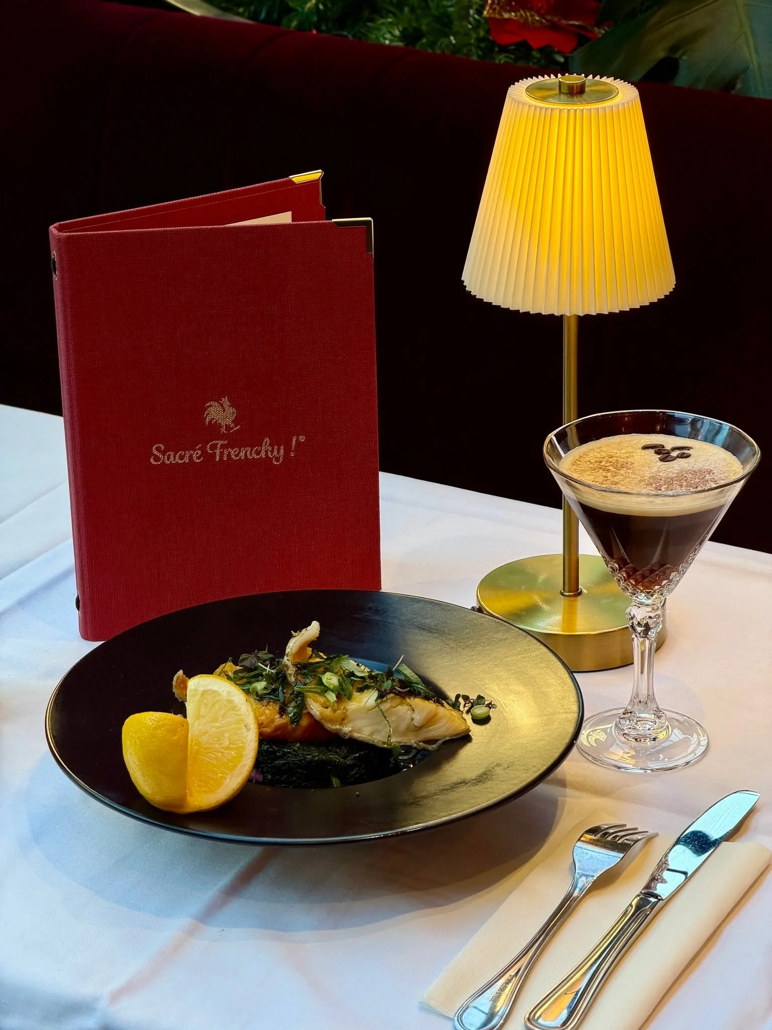 Poached Haddock
⚓ New dish on our Spring 2026 menu! 🥬 Served with garlic-sautéed spinach ✨ Saffron-infused beurre blanc sauce 
+2

A delicate delight resulting from our commitment to