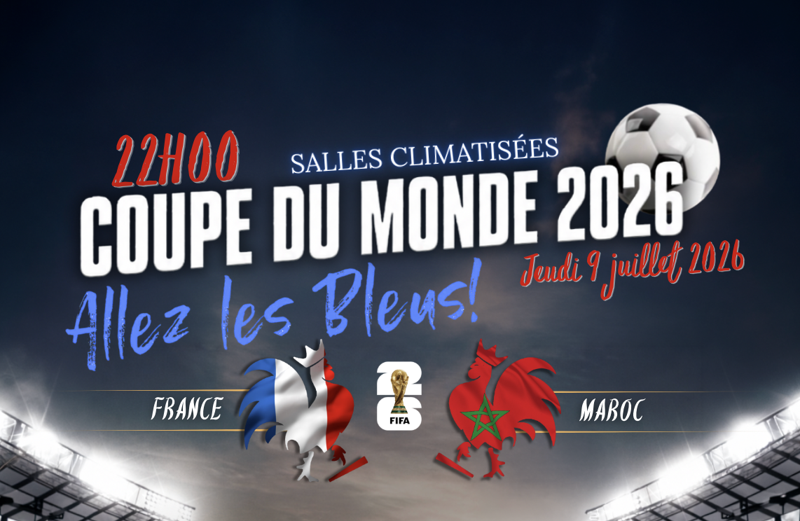 🏆 Coupe du Monde 2026: France - Maroc en quarts de finale au Sacré Frenchy ! ⚽🇫🇷🇲🇦