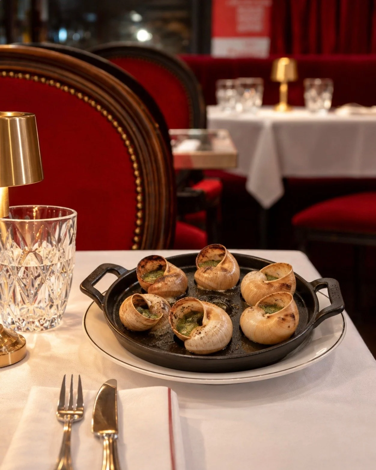 Un grand classique de la cuisine fran&ccedil;aise qui ne se d&eacute;mode jamais 🇫🇷✨

Nos Escargots XL de Bourgogne, g&eacute;n&eacute;reusement garnis de beurre persill&eacute;, arrivent &agrave; table bien chauds, dor&eacute;s et terriblement gou