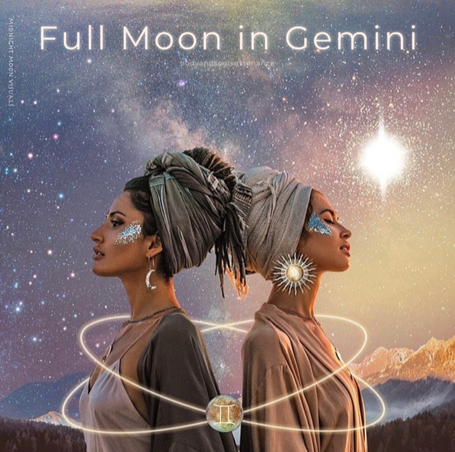 Full Moon Circle in Gemini