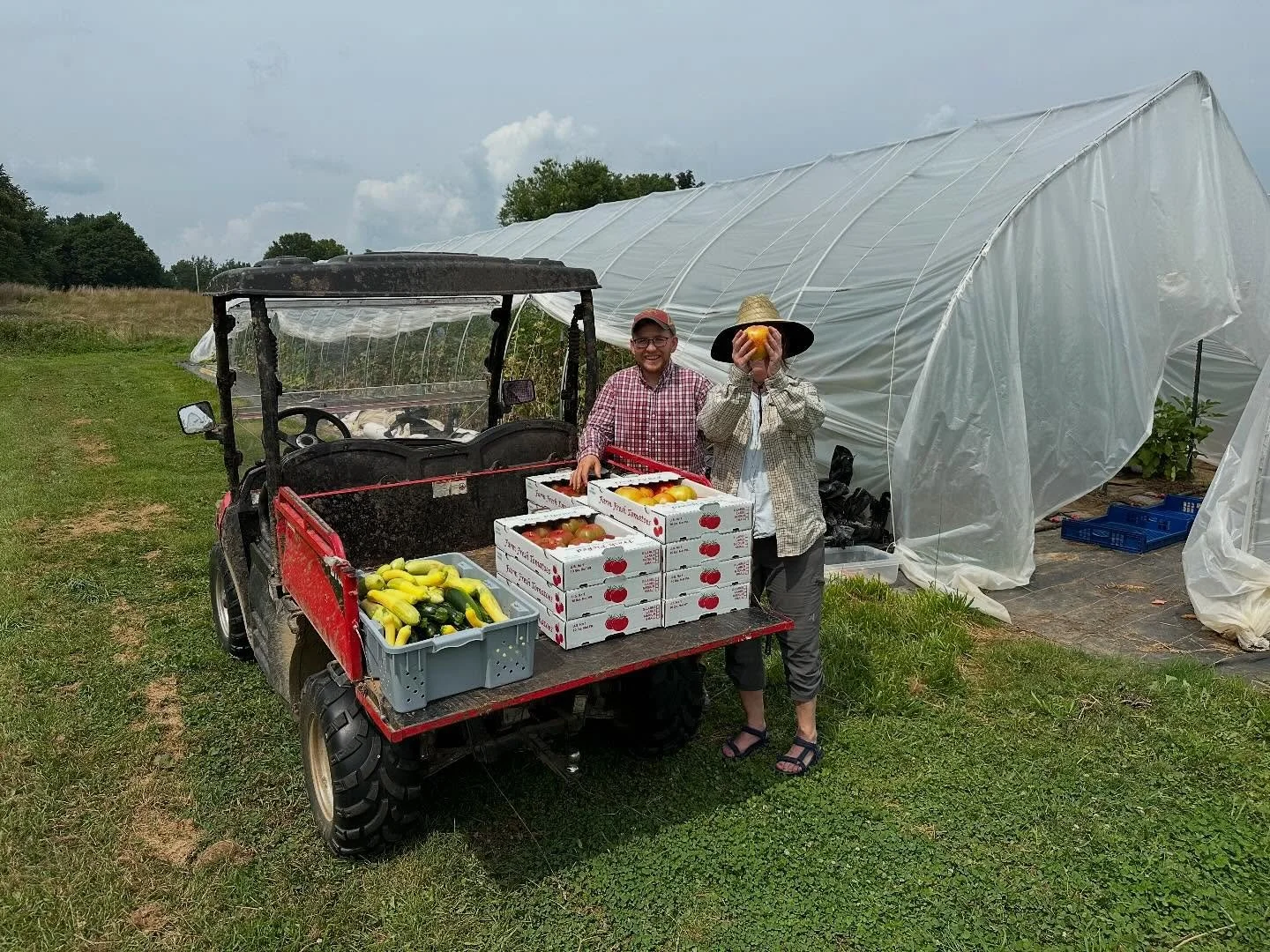 The snow has been fun but we&rsquo;re dreaming of summer tomatoes over here!