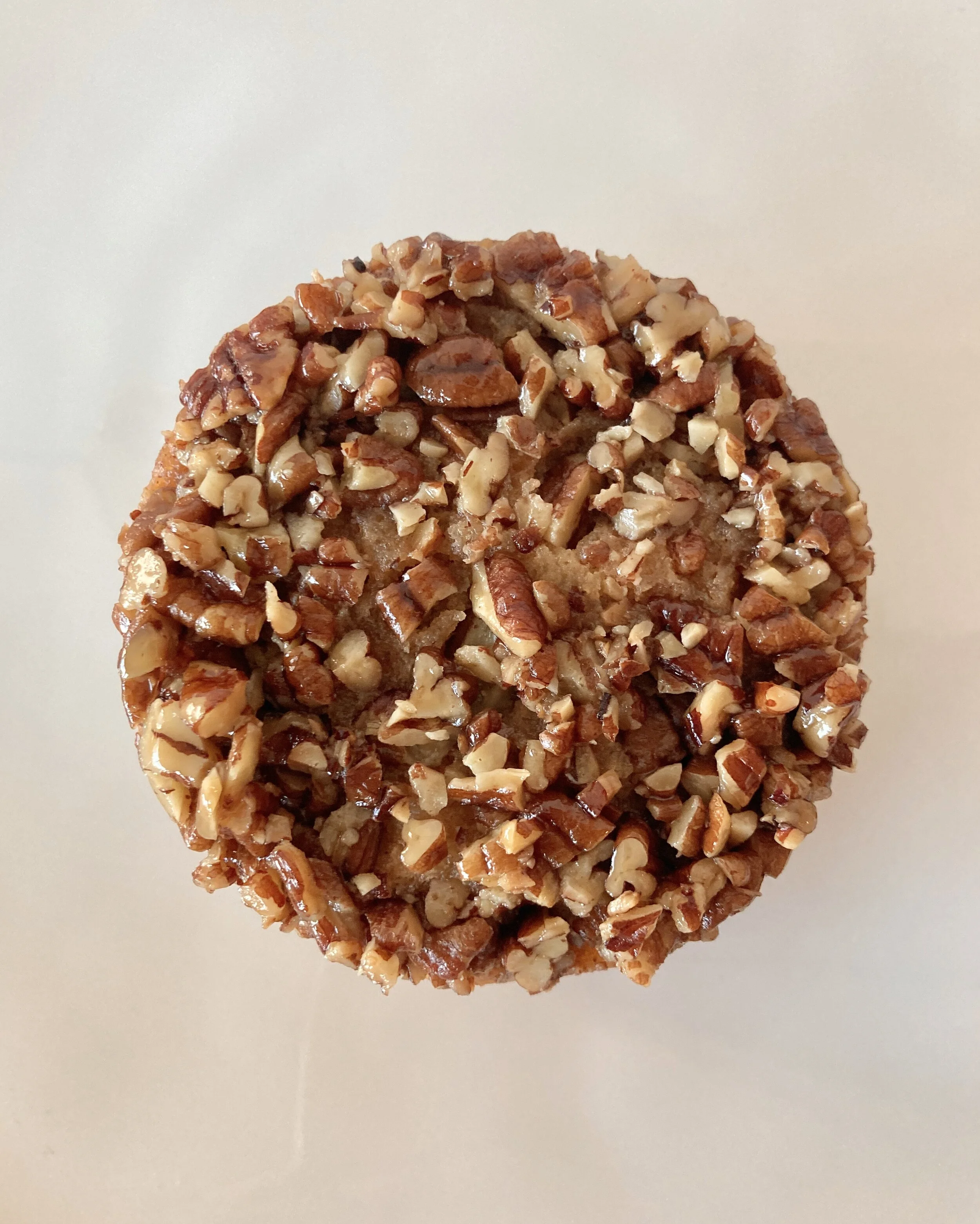 Caramel Pecan Tumble Cake
