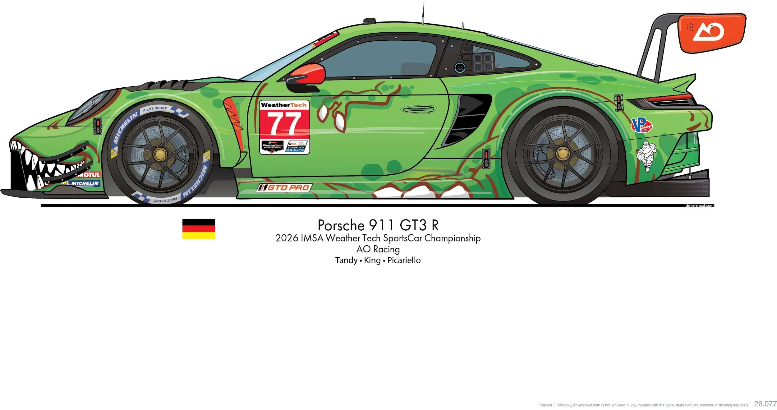 "Rexy"  Porsche 911  GT3 R