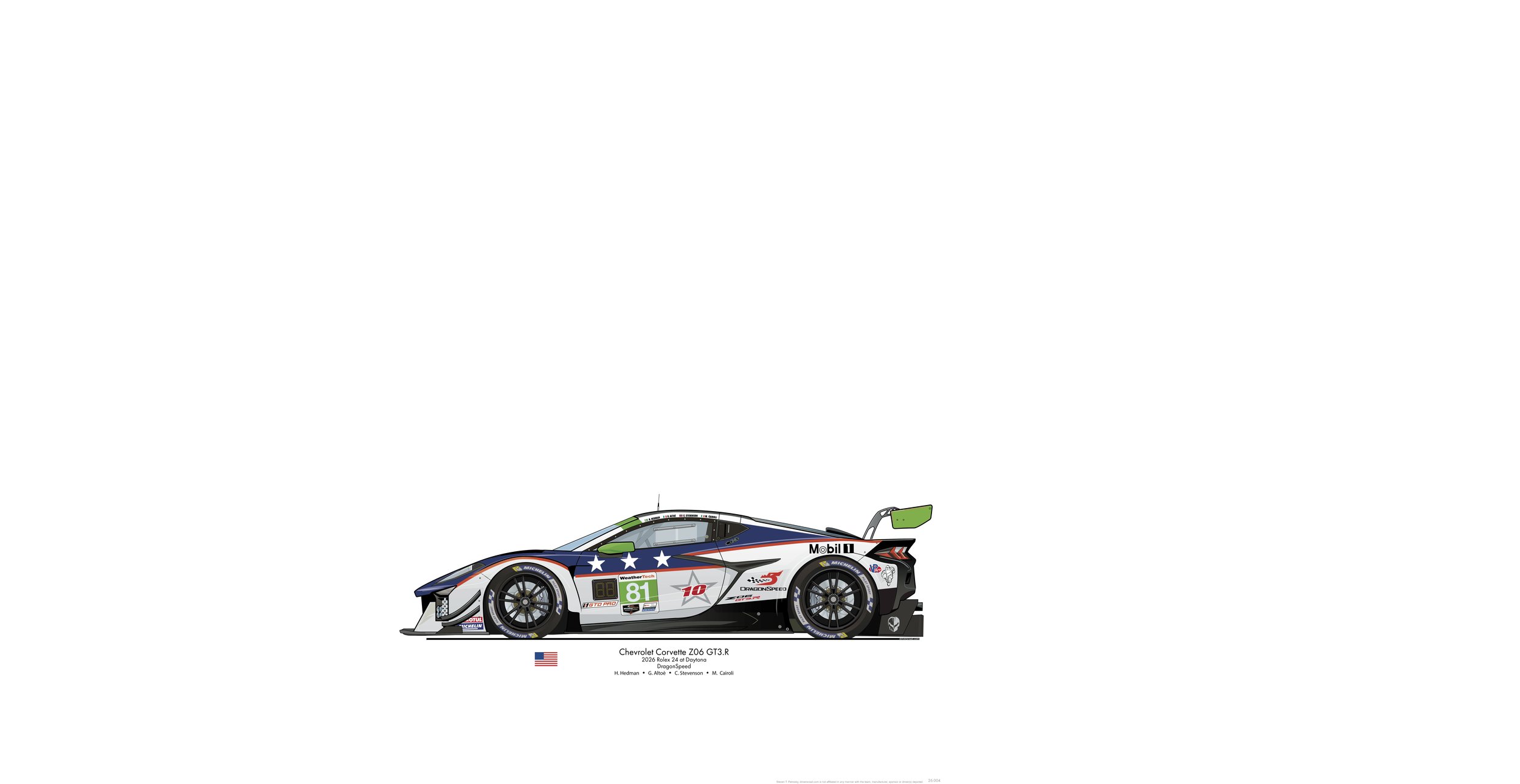 Corvette Z06, GT3R-DragonSpeed