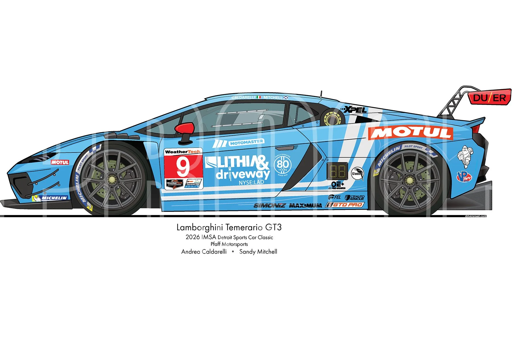 Lamborghini Temerario GT3--PFAFF