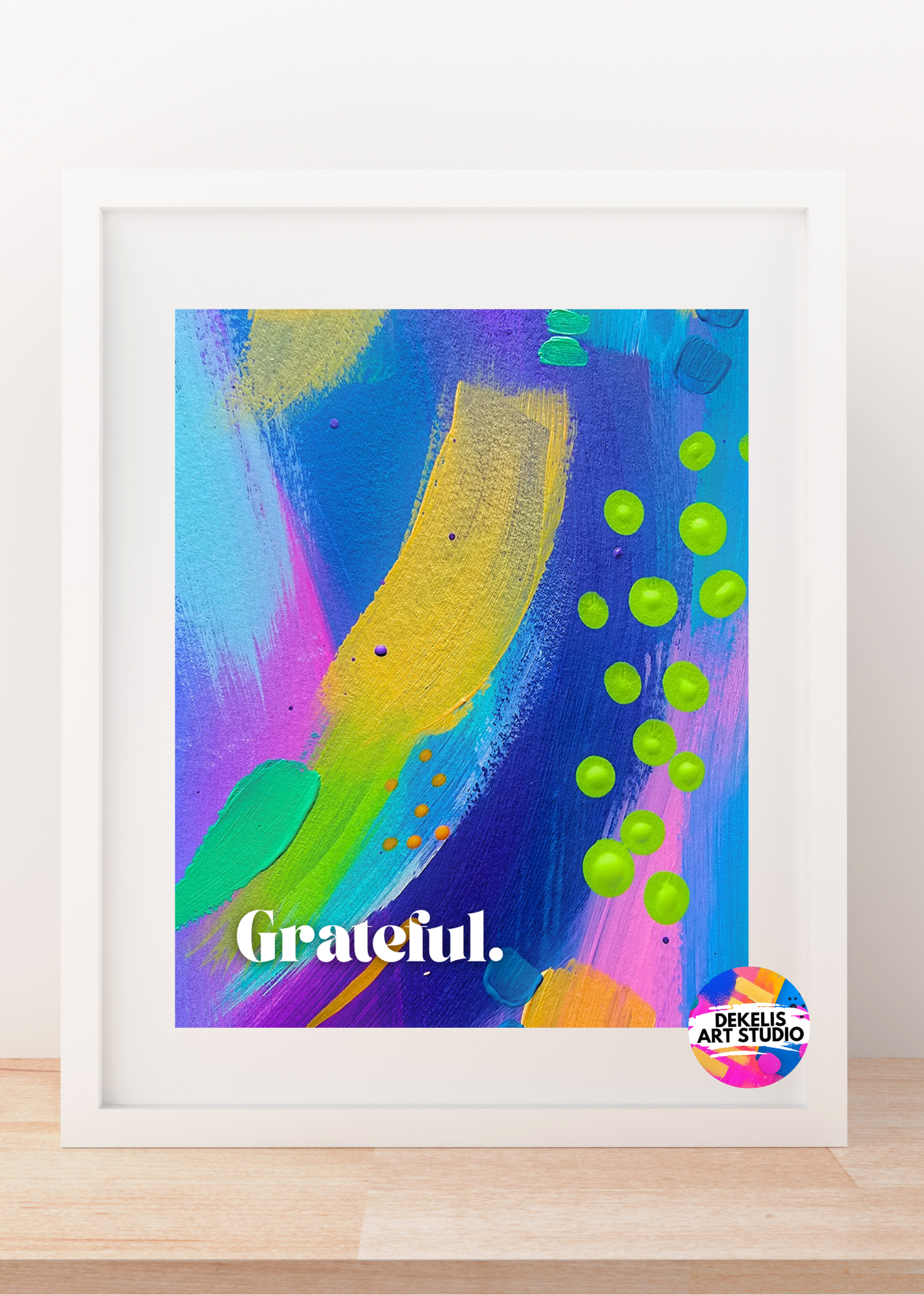 Grateful Print Framed DeKelis Art Studio.png