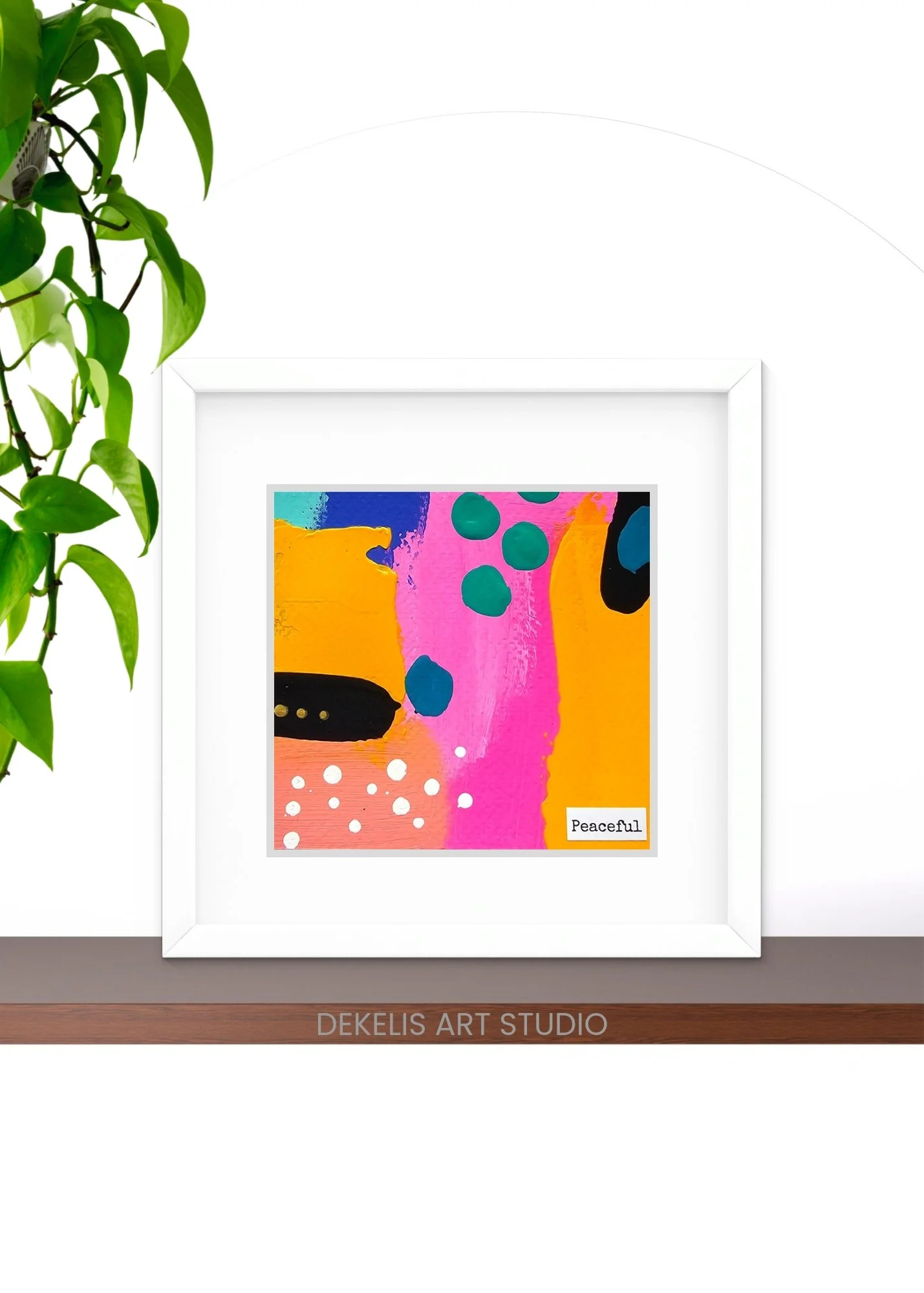 Peaceful Affirmation Art DeKelis Art Studio.jpg