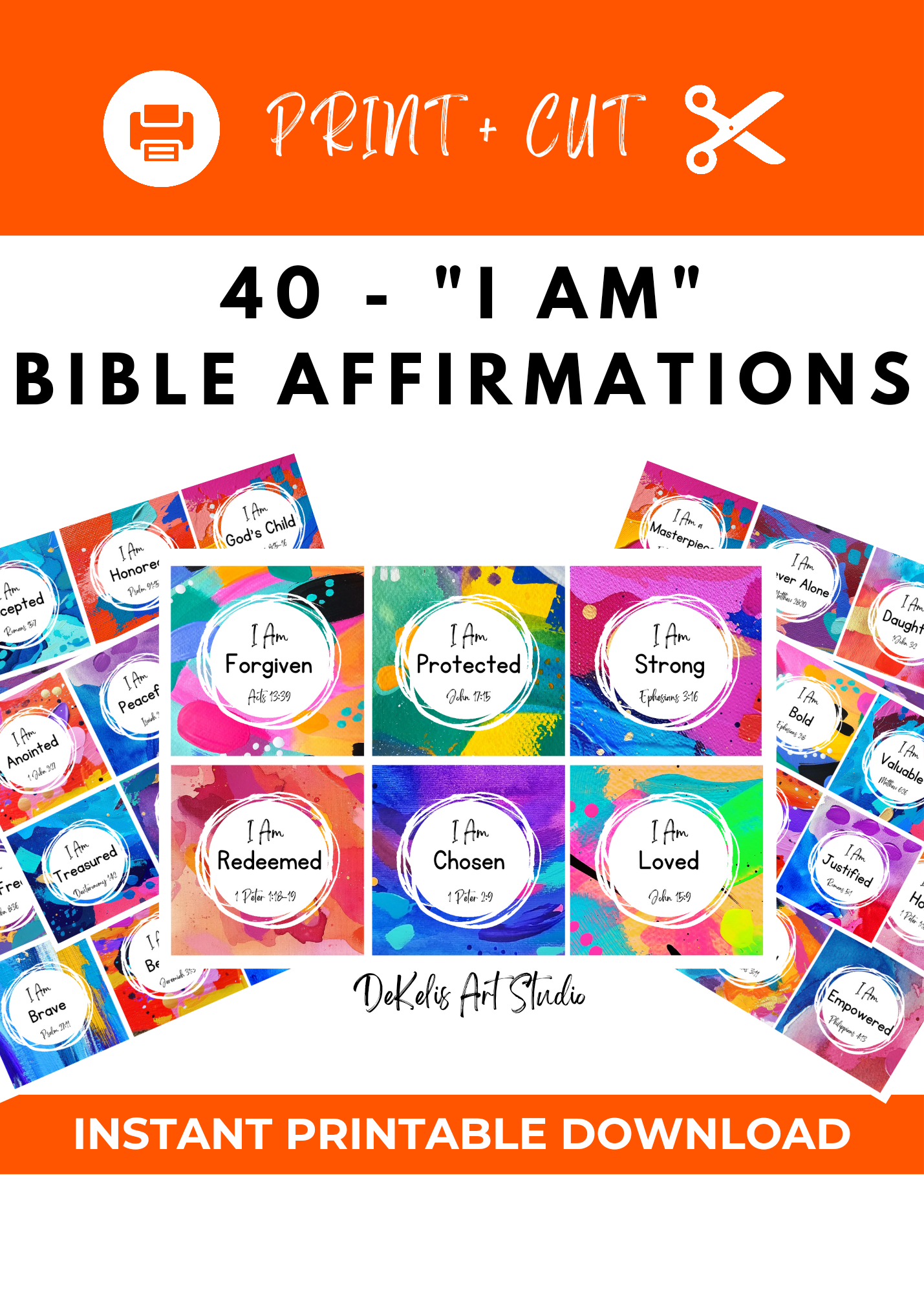 40 I AM BIBLE AFFIRMATION CARDS DEKELIS ART STUDIO.png