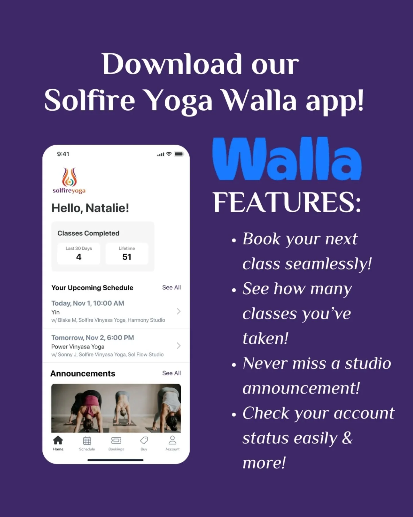ICYMI: We officially moved to Walla and we are loving all of the amazing features this platform has to offer! 

Download our new Solfire app to your phone using the #linkinbio