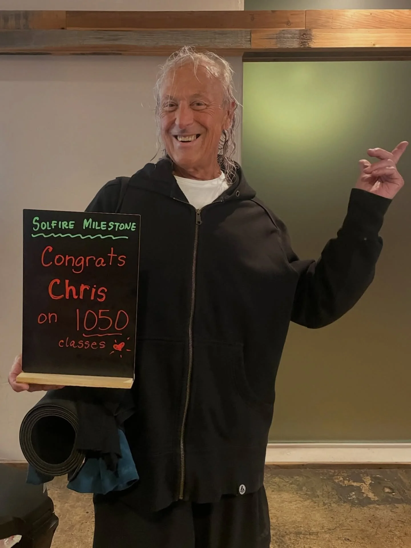 The board says it all 😉🥳
