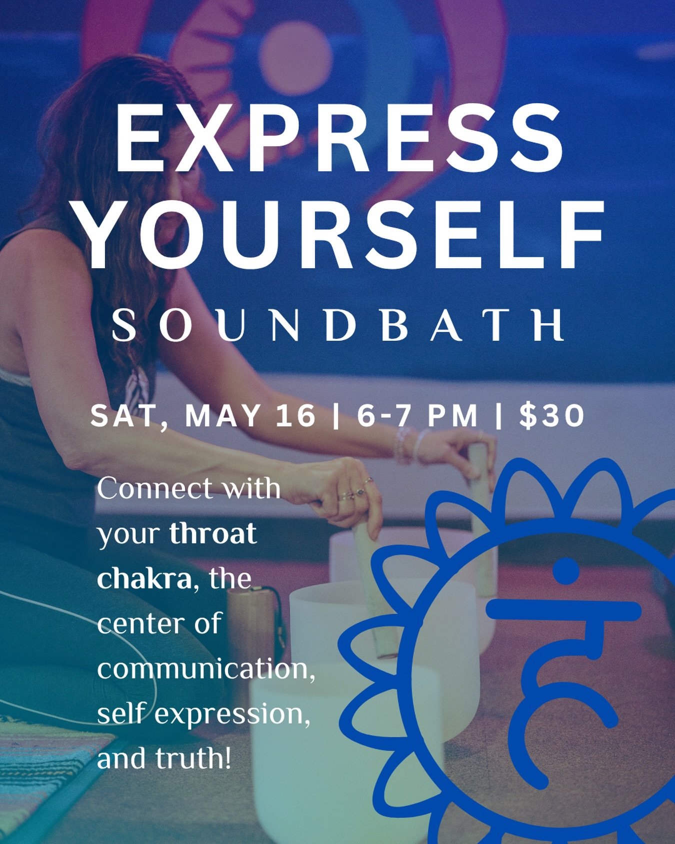 TOMORROW! Join @soundandsouljourney for a candlelight soundbath focused on the throat chakra, your center for communication, self expression, and truth 🗣️ 

As always, members receive 10% OFF and as an extra bonus, this soundbath is worth TWO STARS 