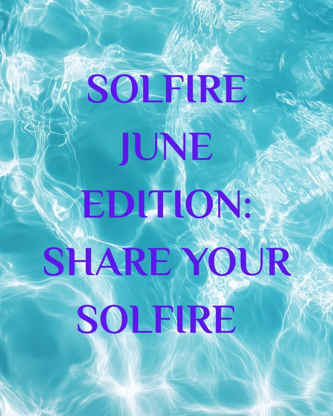💙Hiii everyone! We have a fun Instagram challenge starting in June👀

- Take a photo before or after class and tag @solfirejstreet to get entered to win into a raffle that we will draw at the beginning of July!

Prizes include: a Manduka mat, Manduk