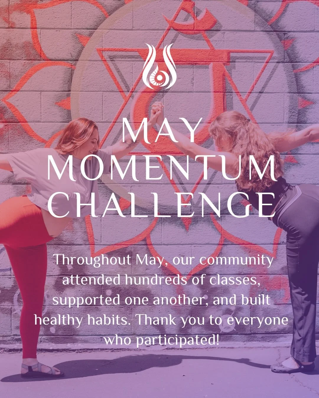 Congrats to all of our May Momentum challenge finishers ✨🌟🤩 it has been so special to see the way in which we showed up together as a community! 

Get your sticker from the front desk next time you are in studio🫶

Special shout out to: Samantha Ko