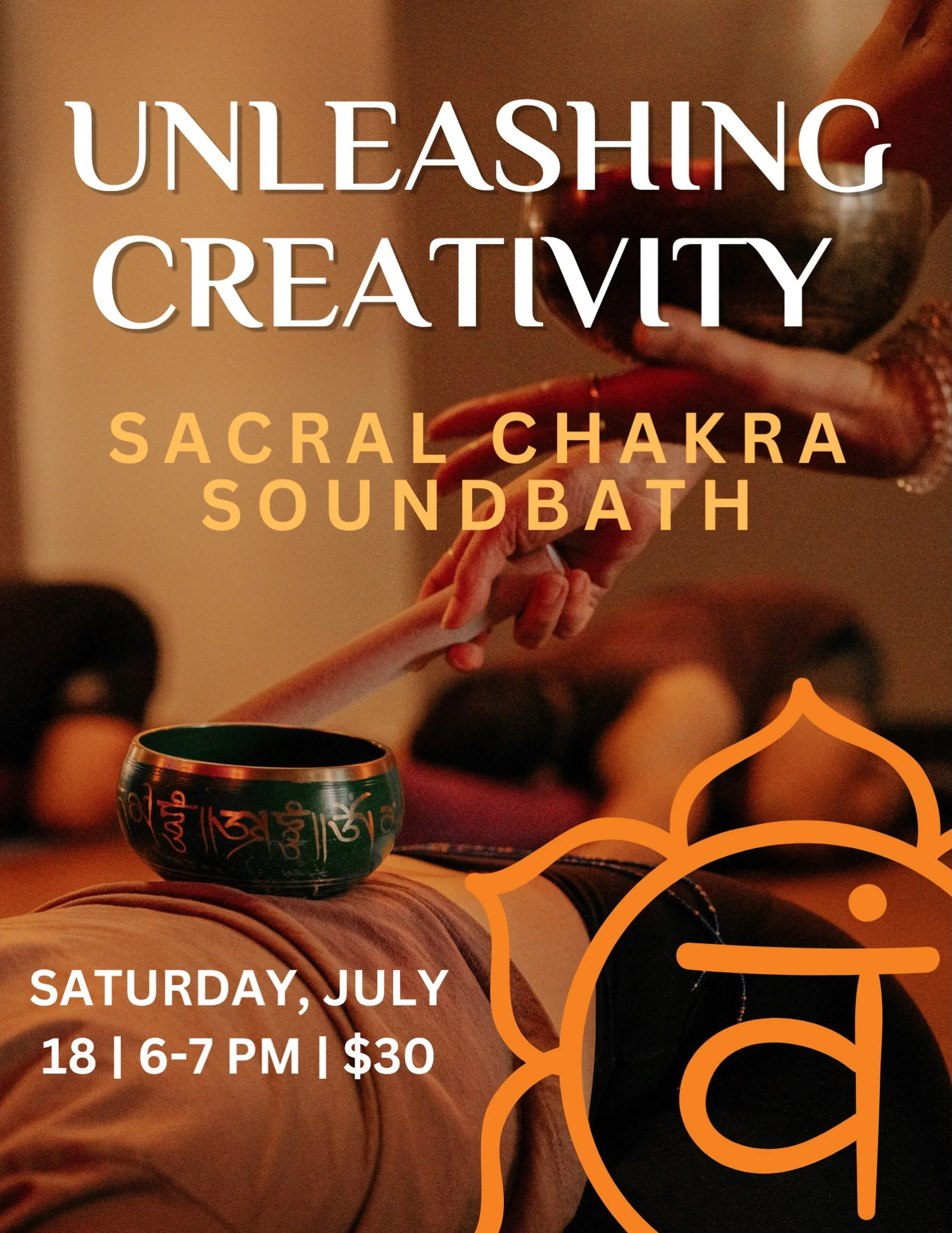 Join Dr. Marla for a restorative evening focused on the sacral chakra, the center for creativity, passion, and emotional flow! 🧘💫

This Saturday, 7/18 6-7pm
10% off for members 🫶

Sign up on our Solfire Walla app or in studio!

#solfirejstreet #so