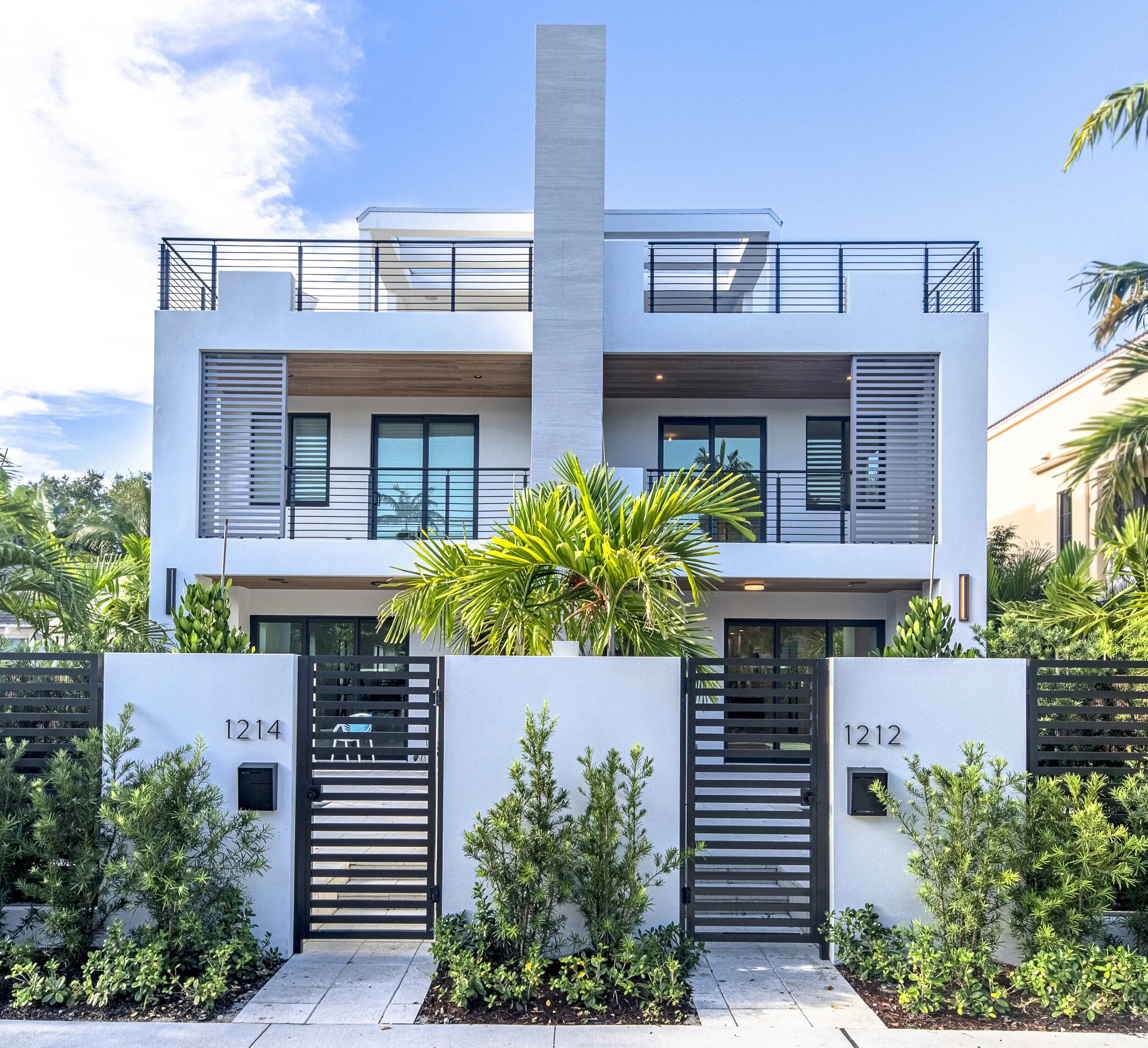 Victoria Park, Fort Lauderdale, custom townhomes