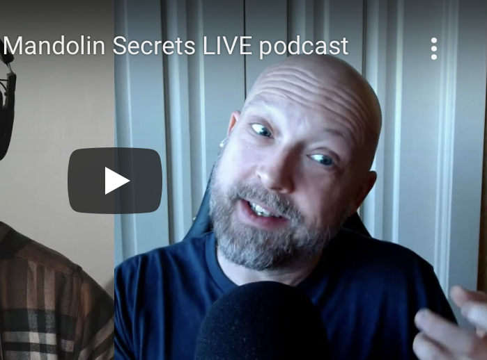Lama Adam on Mandolin Secrets LIVE podcast</a>