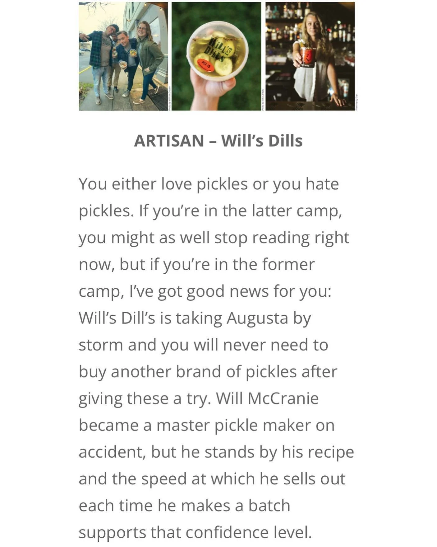 Thanks to @augmagazine for the feature! You can read the full piece online or in the magazine, hitting newsstands now!
