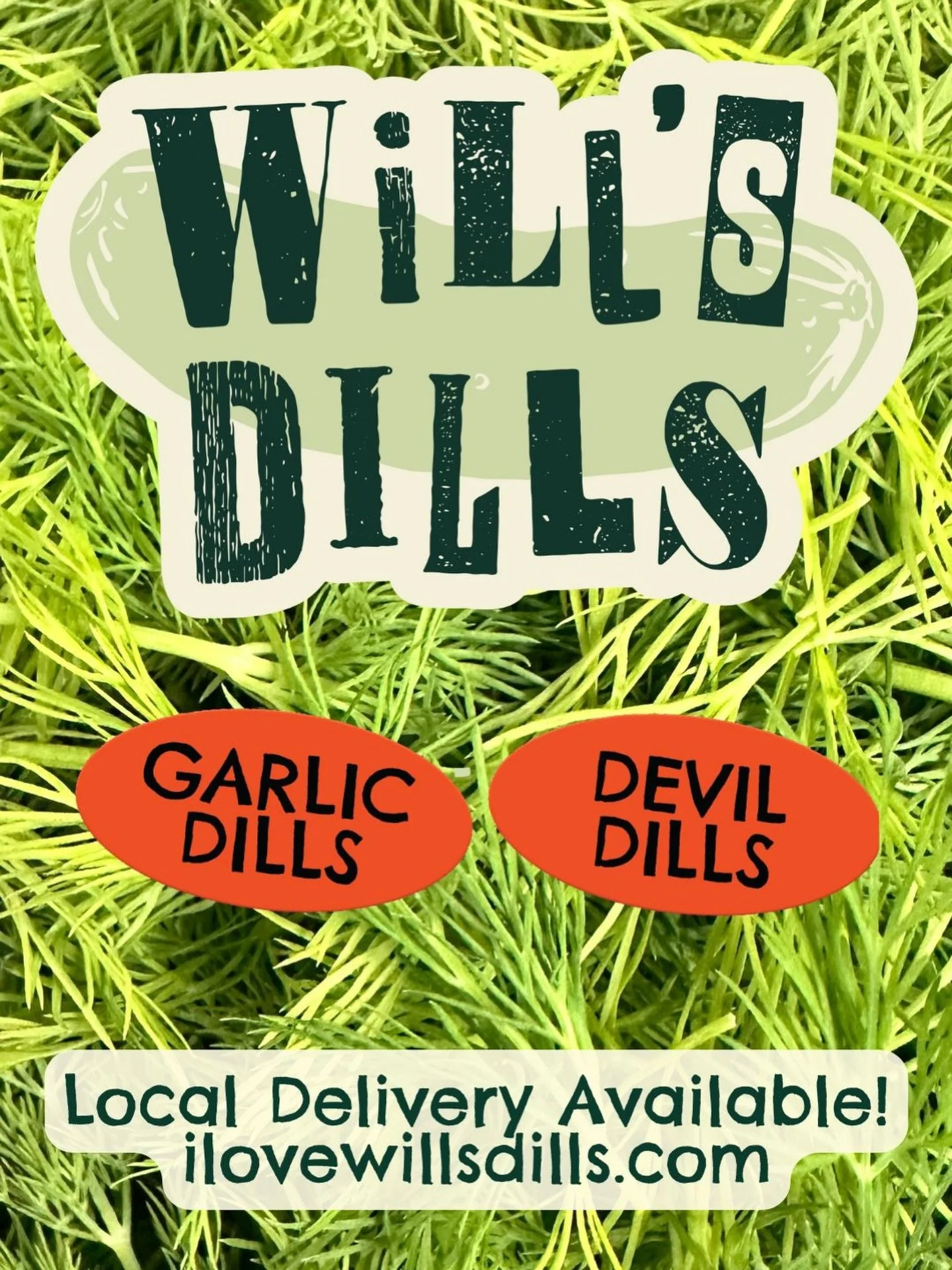 Special Dillivery! Did you know we&rsquo;re offering local delivery in the Augusta area? Head over to our website to get your fresh local dills right to your door! Link in comments.