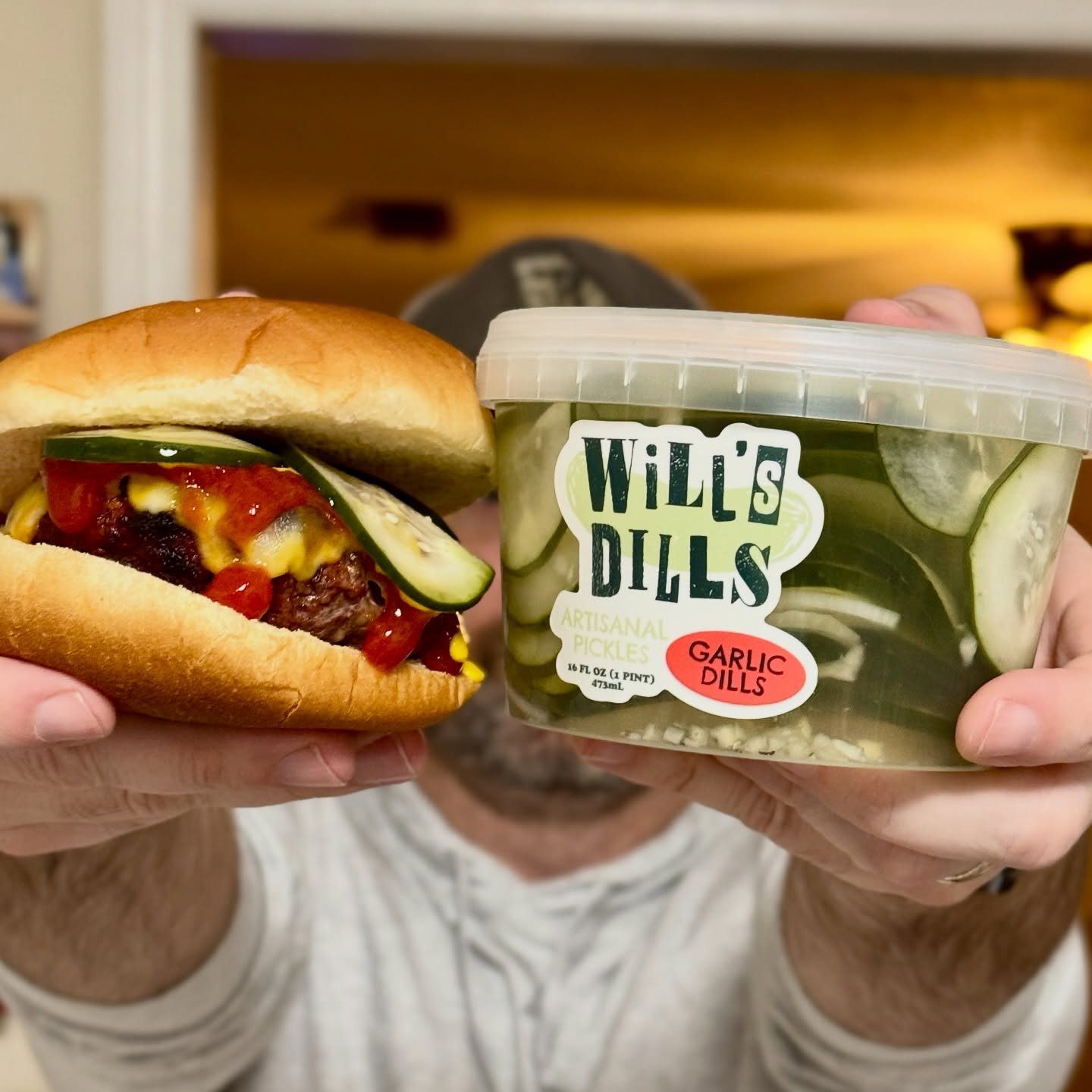 Local burgers deserve local pickles! We&rsquo;ve got you covered. Head over to our website to order for local delivery!