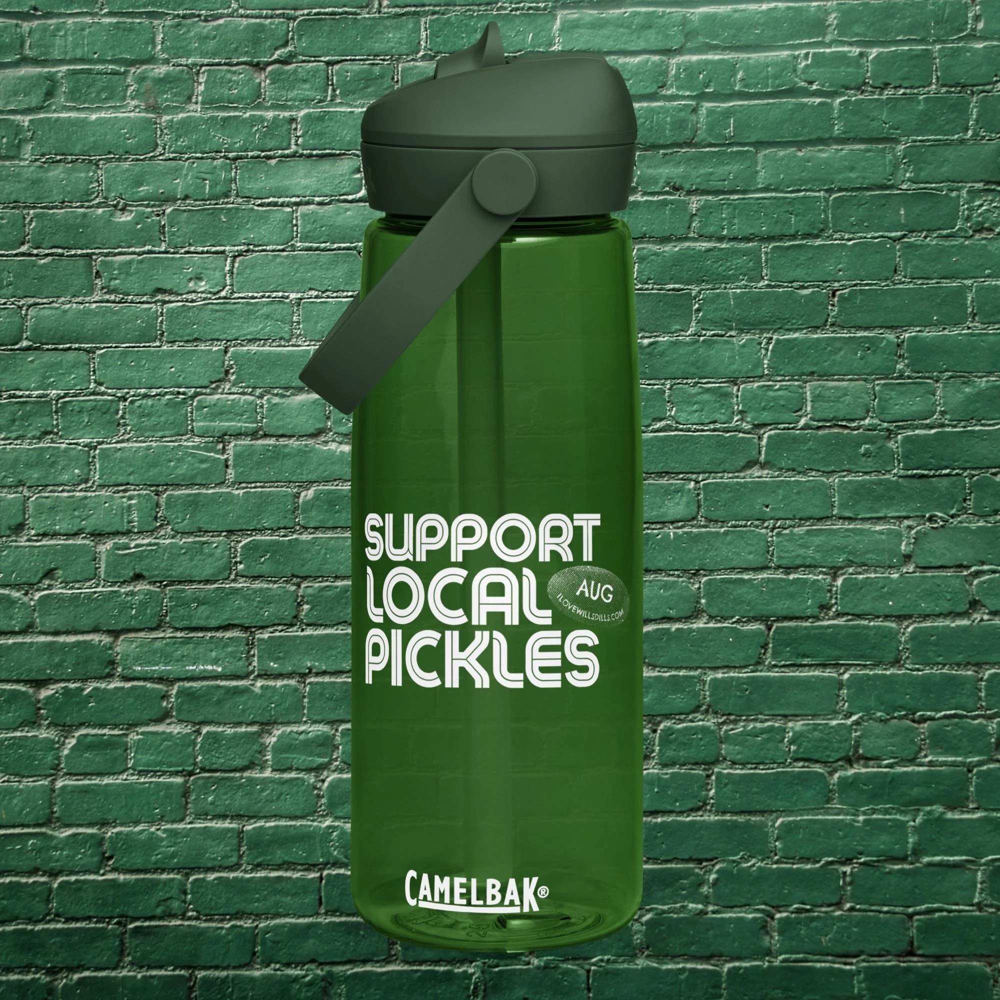 Support Local Pickles, The Camelbak Water Bottle