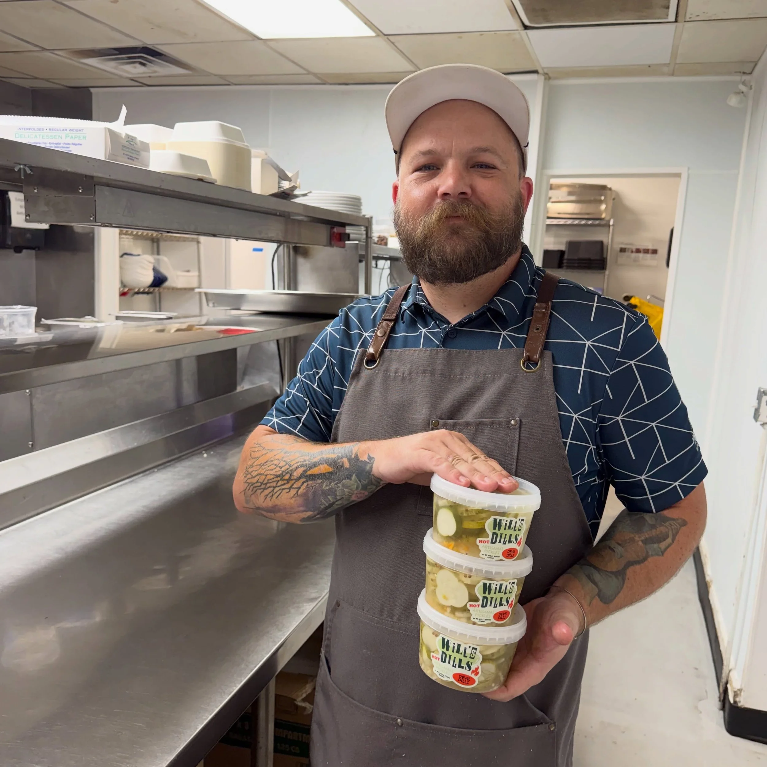 Always humbling to have one of your local culinary heroes wanting to use our dills in their work. Big shoutout to Chris Lemmons and the Midtown Tavern team. That pulled pork po&rsquo;boy looks amazing!