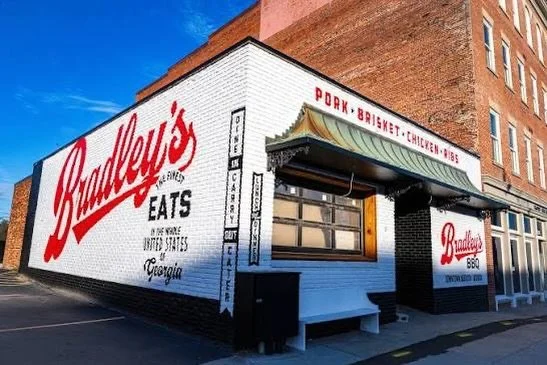 Proud to announce that our Backwoods B&amp;B sweet heats are the new house pickle at Bradley&rsquo;s BBQ in downtown Augusta! They also have pints of all 3 of our flavors in their grab &amp; go. I know where I&rsquo;ll be for lunch tomorrow! #support