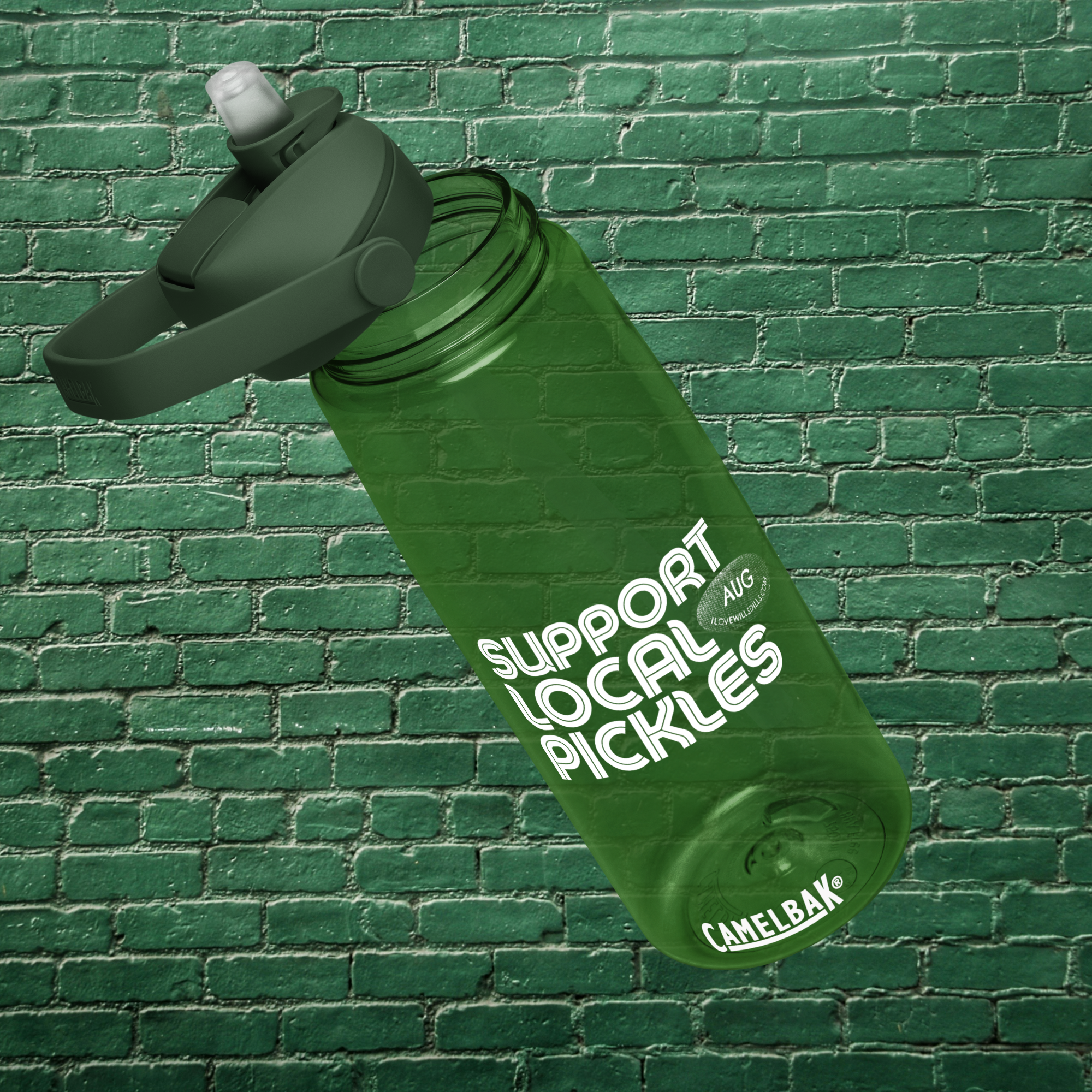 Support Local Pickles, The Camelbak Water Bottle