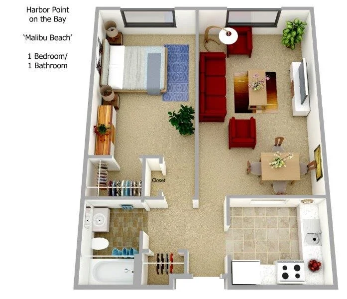 Malibu Beach 1 Bedroom Model Apt.jpg