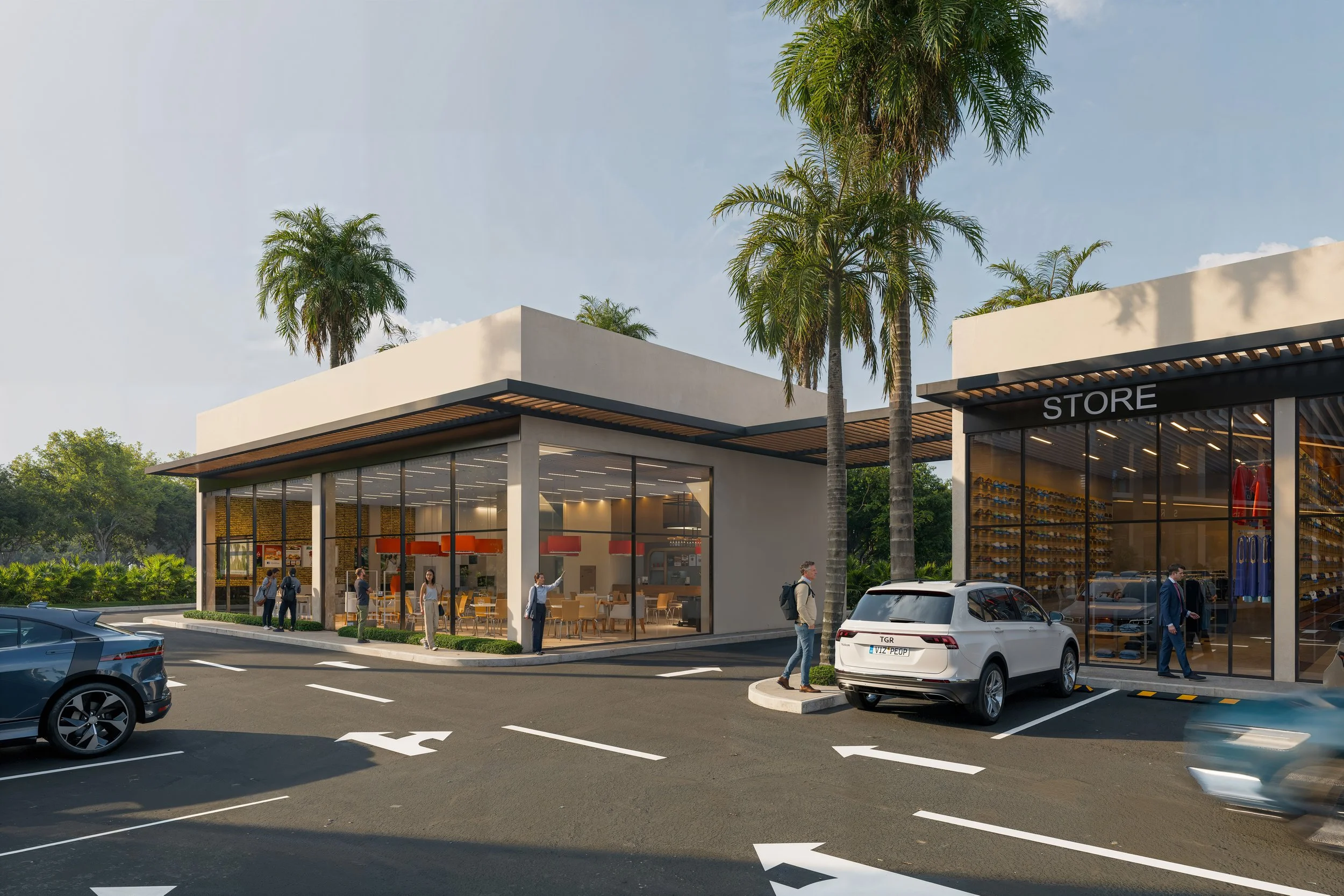 Proyecto Ampliacion Plaza Comercial NexoCenter Drive Thru y Locales Comerciales