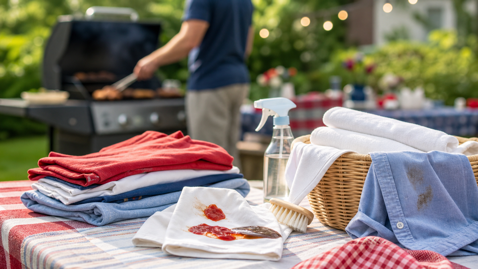 Red, White and BBQ: How to Remove Summer Cookout Stains