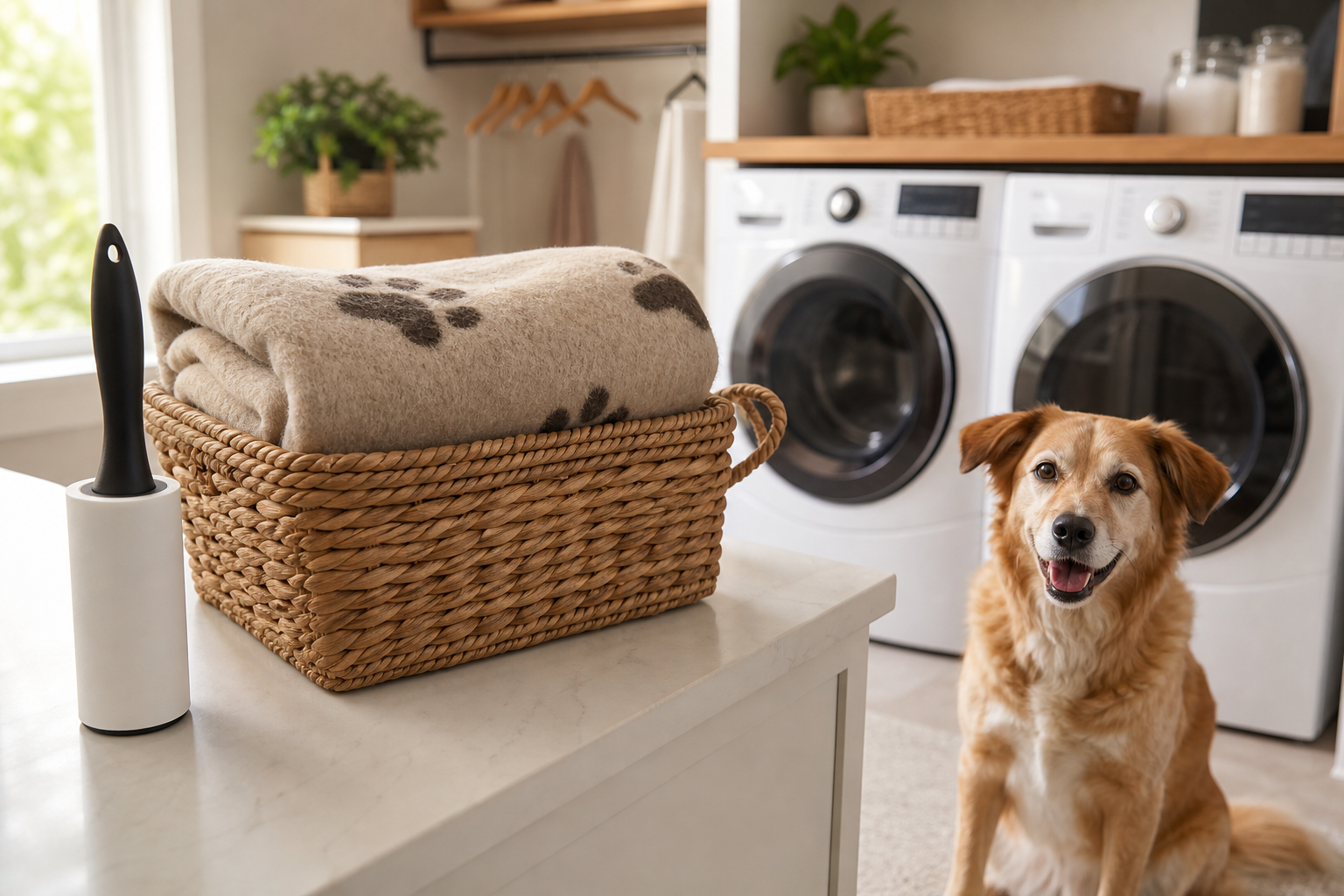 Pet Hair on Clothes and Blankets? Laundry Tips That Actually Help