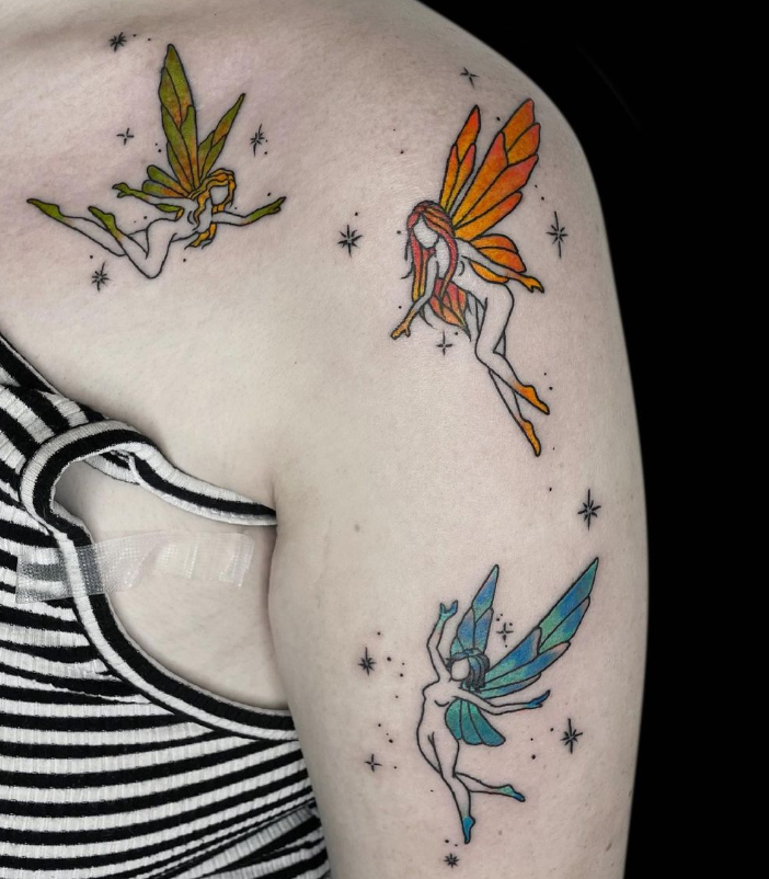 50+ Fairy Tattoos Ideas and Designs That Will Make Your Tattoo Wishes Come  True - Tats 'n' Rings | Tiny tattoos, Small watercolor tattoo, Pretty  tattoos