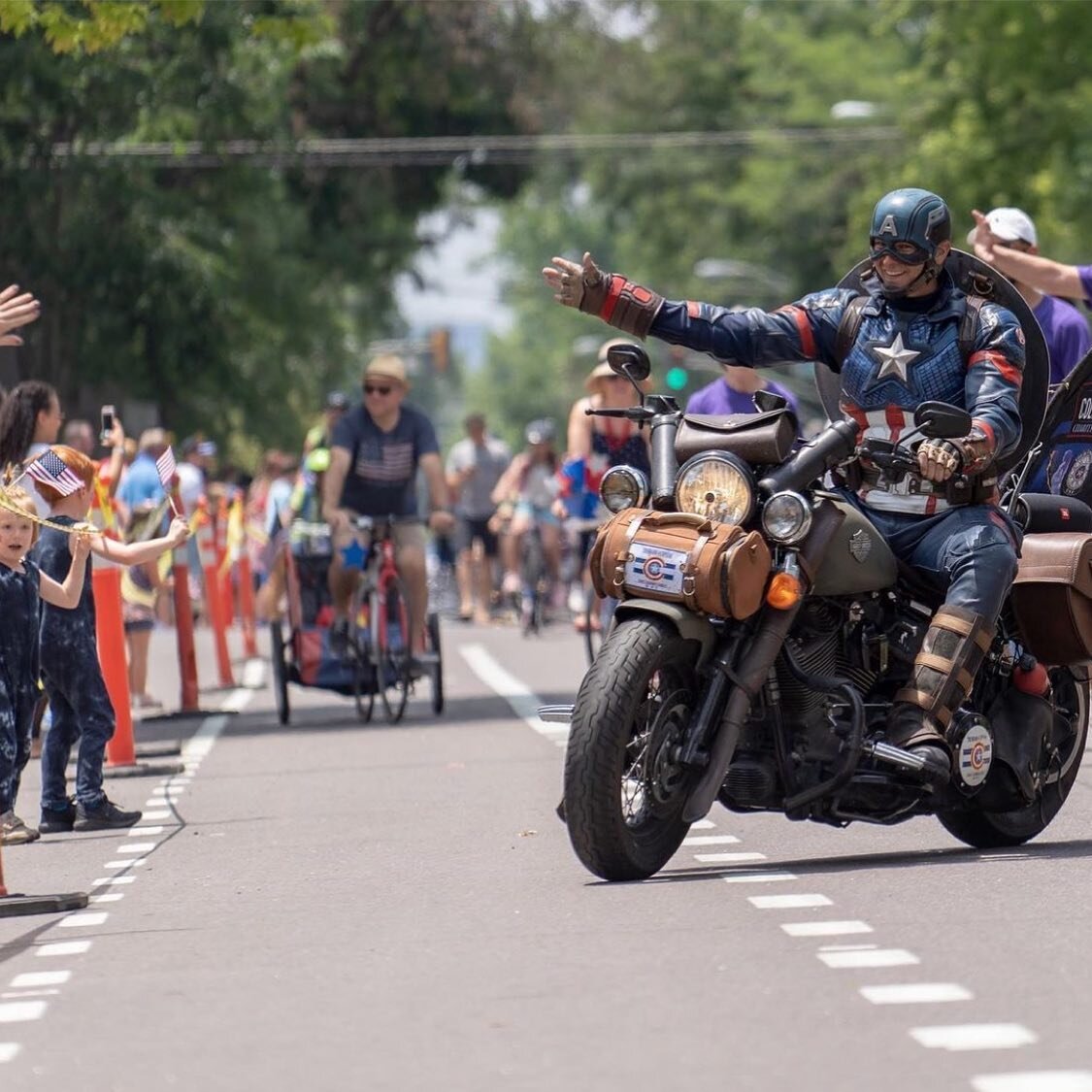 @parkhillparade Come join us at the parade &ldquo;cos&rdquo; it&rsquo;s full of characters!  ___________________________________________ The Park Hill Parade returns for its 11th year at 1:30 p.m. on Sunday, July 4! Denver's largest Independence Day 