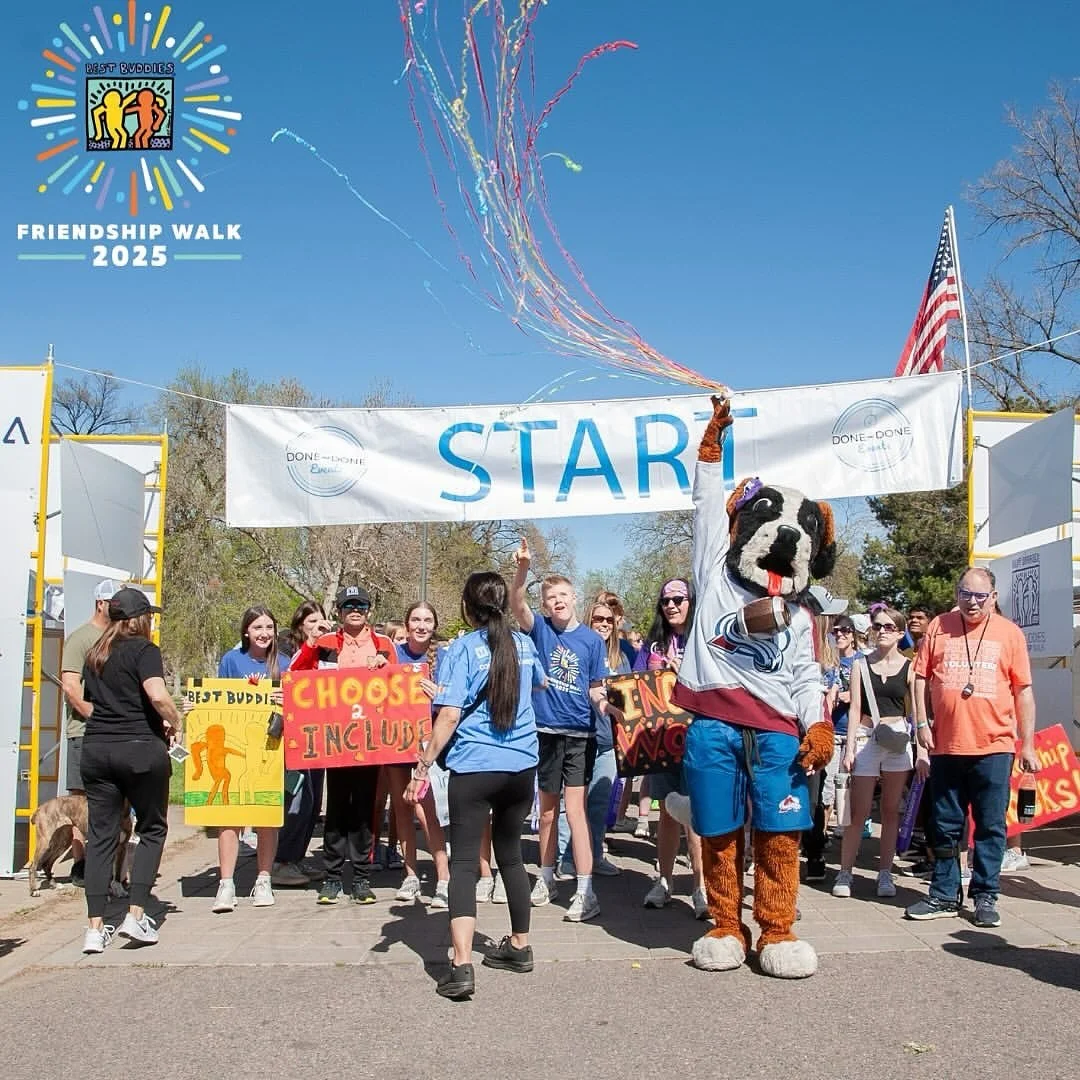 💙 What. A. Day. 🏃&zwj;♂️🏔️
I was beyond proud to walk (and ride!) alongside SO many incredible humans at the Best Buddies Friendship Walk in Denver.

This wasn&rsquo;t just a walk, it was a movement.  A celebration of friendship, inclusion, and co