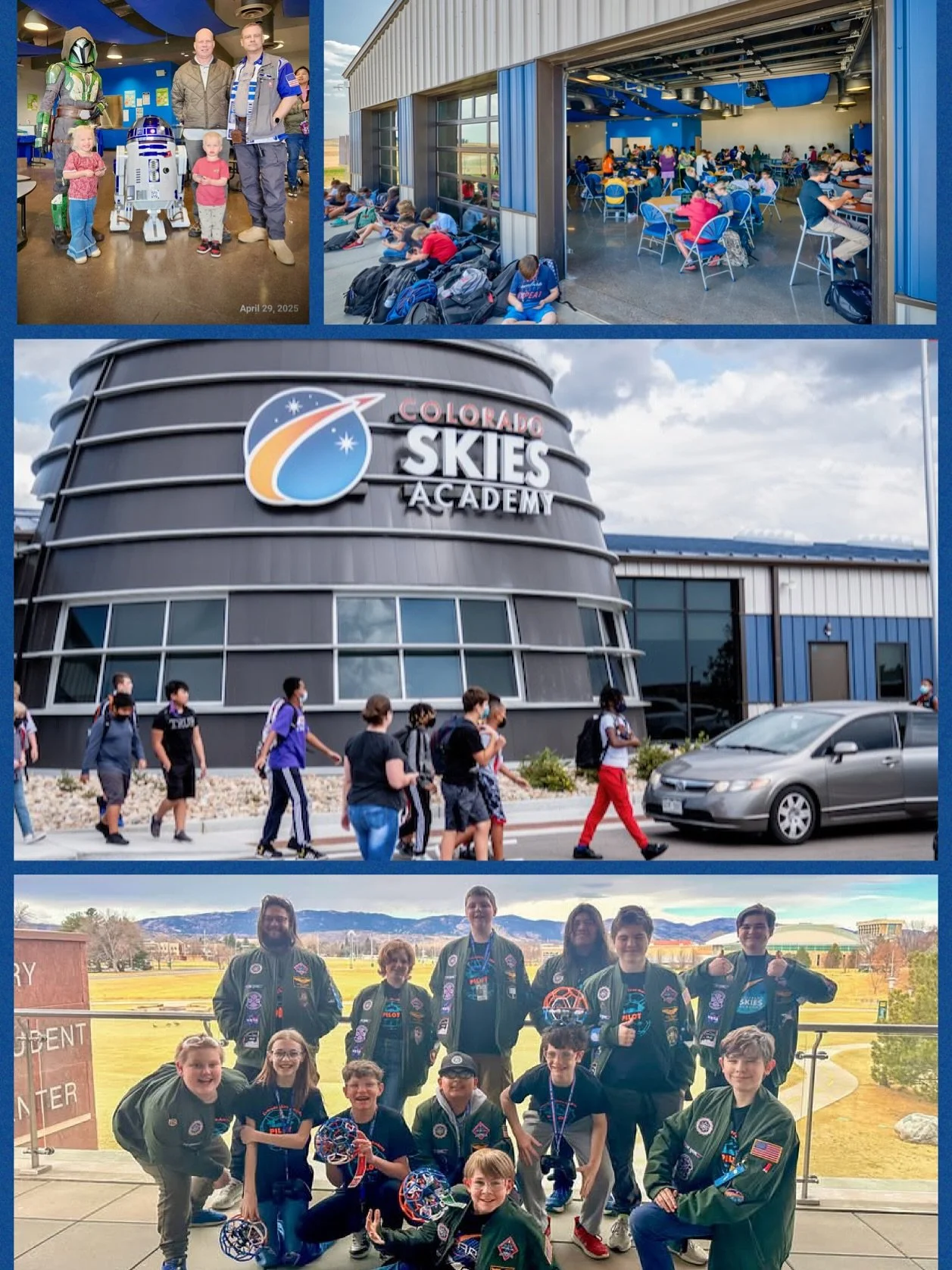 ✨ Had a blast at the Skies the Limit Bazaar hosted by Colorado SKIES Academy on April 29! Families and community members came together for an evening of campus tours, interactive STEM activities, delicious food, and shopping.  We had a blast engaging