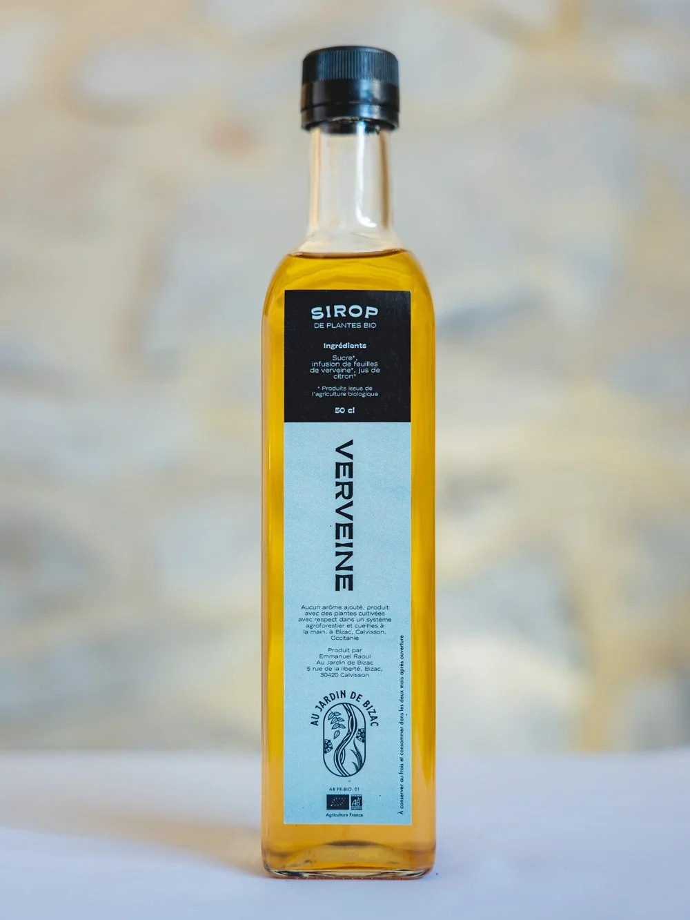 Sirop de Verveine Bio : Douceur naturelle  dguster sans modration