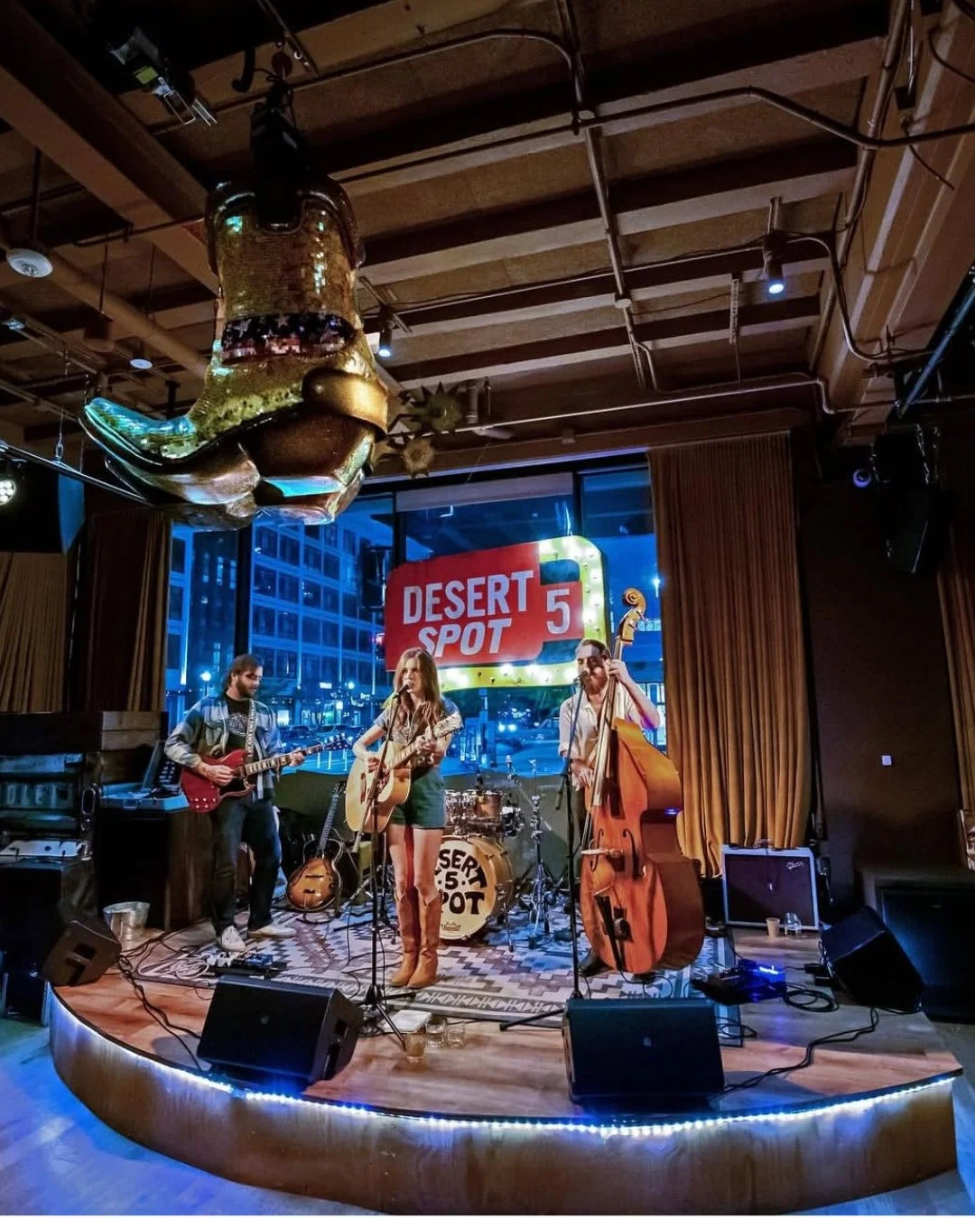 Honky-tonk energy, DC skyline. 🤠⁠
⁠
@desertfivespotdc brings boots, live music, and bold design to Union Market&mdash;and we were proud to help shape it.⁠
⁠
From Nashville to Washington, D.C., Powell designs spaces across the country.⁠
.⁠
Project: @