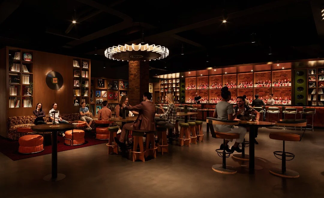 Inside Vinyl Room @thetruthnashville, high-end hospitality meets hi-fi sound. Reserved lounge access, dedicated entry, curated dining, crafted cocktails, and concierge service &mdash; all designed to elevate every show from @livenationtn.⁠
.⁠
Project