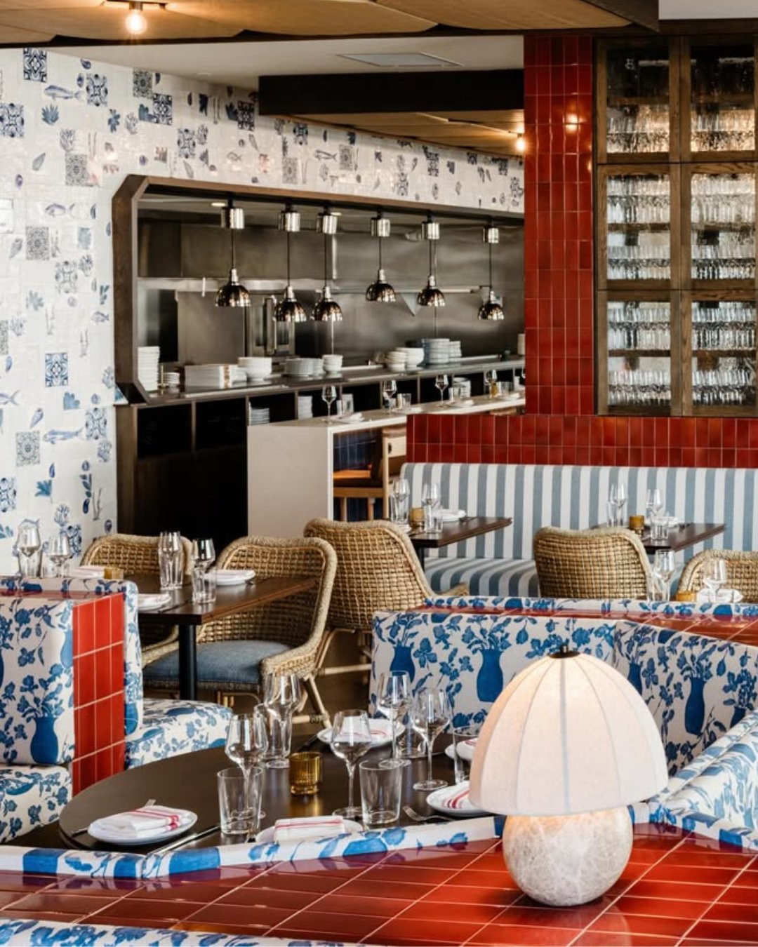 A fitting palette for the holiday weekend ⁠
⁠
@indacoalysbeach &mdash; where thoughtful interiors, natural light, and coastal textures come together to create a space that's as inviting as its surroundings. ⁠
⁠
Proud to have designed the interiors fo