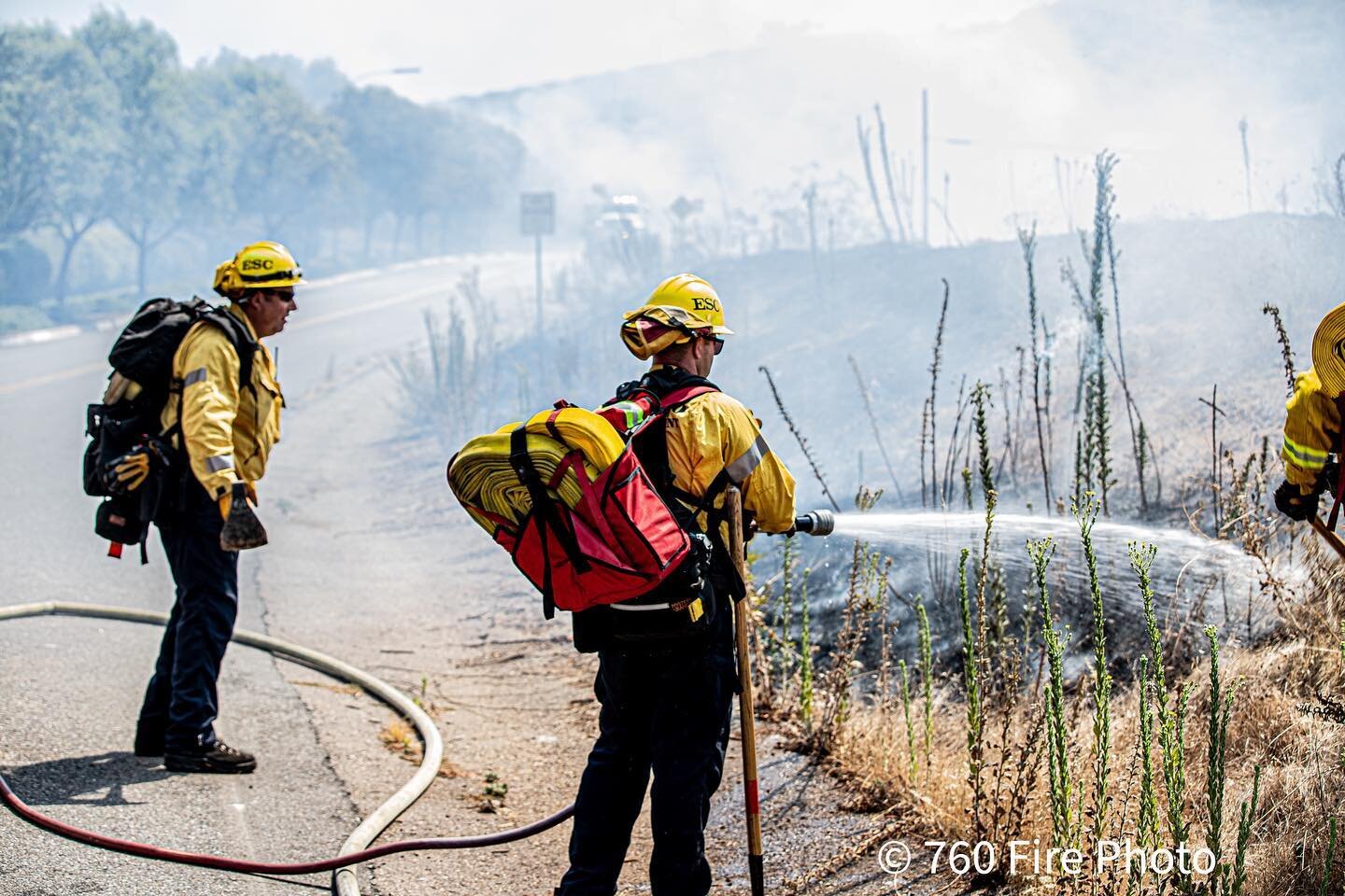 (Post 1/2) &ldquo;Rockwood IC&rdquo; 
.
.
8-31-2020 the Escondido Fire department, along with assistance from Cal Fire, San Diego Fire and Rescue, San Marcos Fire, and the US Forest Service, quickly extinguished a 2 acre vegetation fire near the San 