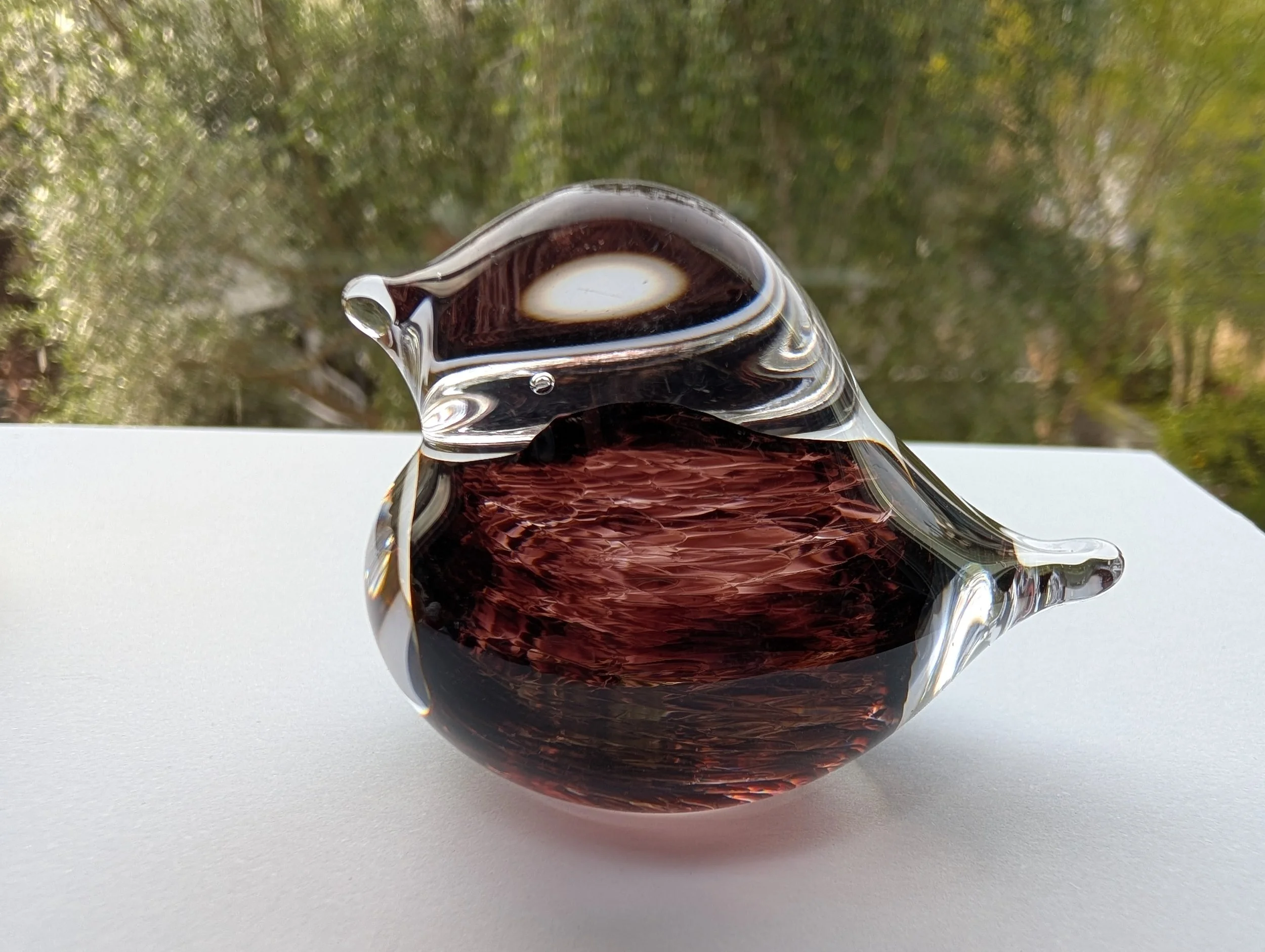 Aubergine Bird
