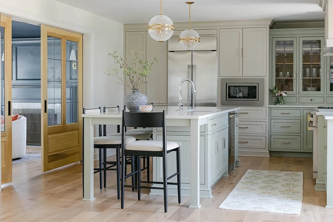 Mixing textures, colors, metals, and woods can really bring a space to life, adding character and depth to a home. 

Architectural elements like sliding doors and detailed millwork bring a timeless quality, making a home feel well-designed and lastin