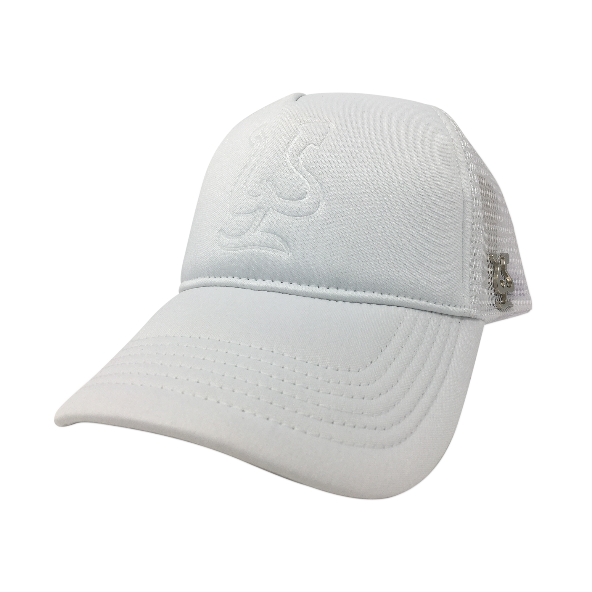 Pepe Aguilar Gorra de Troquero - Blanco con Broche