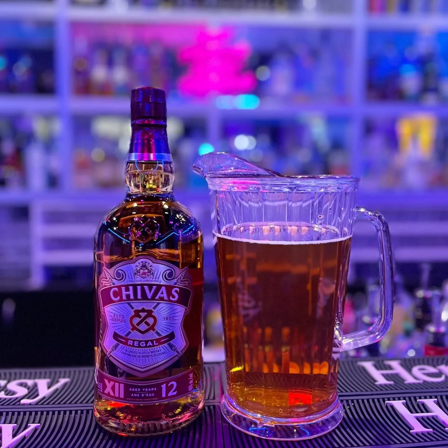 Happy Hour Wednesday is calling. 📞

Whiskey lovers, this one&rsquo;s for you.

Enjoy ALL whiskeys 30% OFF every Wednesday during happy hour from 7PM&ndash;12AM. (Holidays excluded)

Featuring our crowd favorite: Chivas Green Tea Jug. Smooth, refresh