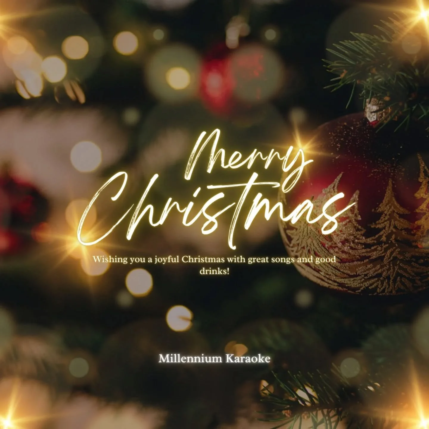 🎄✨ Christmas plans still open? So are we! ✨🎄

Skip the quiet night and sing your heart out with us 🎶
We&rsquo;re OPEN Christmas Day from 7PM&ndash;2AM 🎤🍹

Private rooms, drinks flowing, holiday vibes all night long.
Bring your crew, your favorit