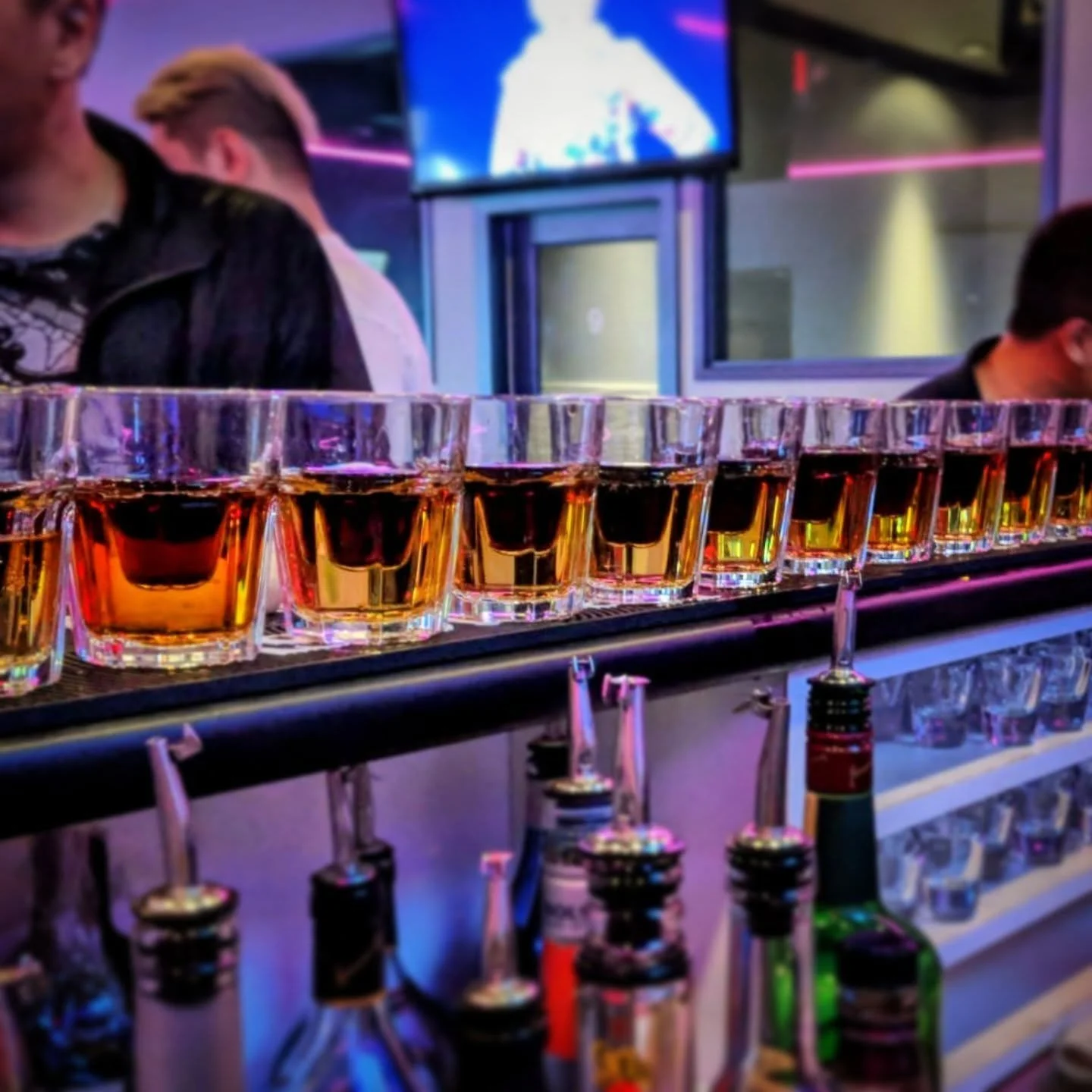 ⚡️ TUESDAY = SHOOTER NIGHT ⚡️

Turn your night up a notch with our Tuesday Happy Hour 🍻

Enjoy 30% OFF shooters from 7PM&ndash;12AM &mdash; because one round is never enough 😉

🔥 Featuring the J&auml;gerbomb &mdash; bold, icy, and guaranteed to ge