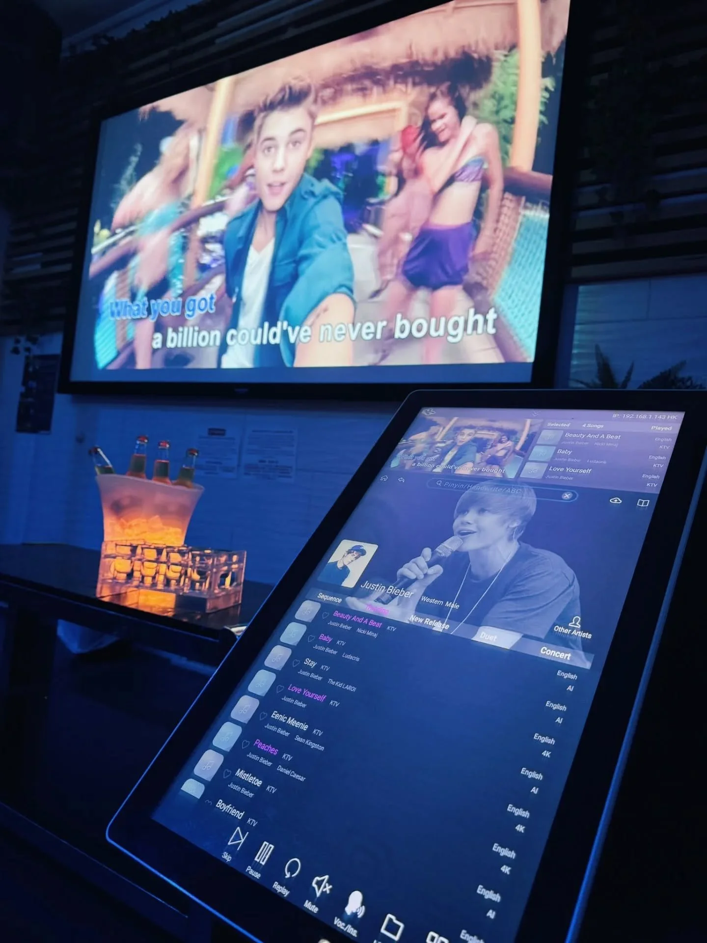 Missed out on Bieberchella? 👀🎤

Don&rsquo;t just scroll through the highlights&hellip; be the highlight.

We&rsquo;ve got the freshest JB tracks queued and ready so you can belt out every era.

Grab your crew, warm up those vocals, and turn your FO