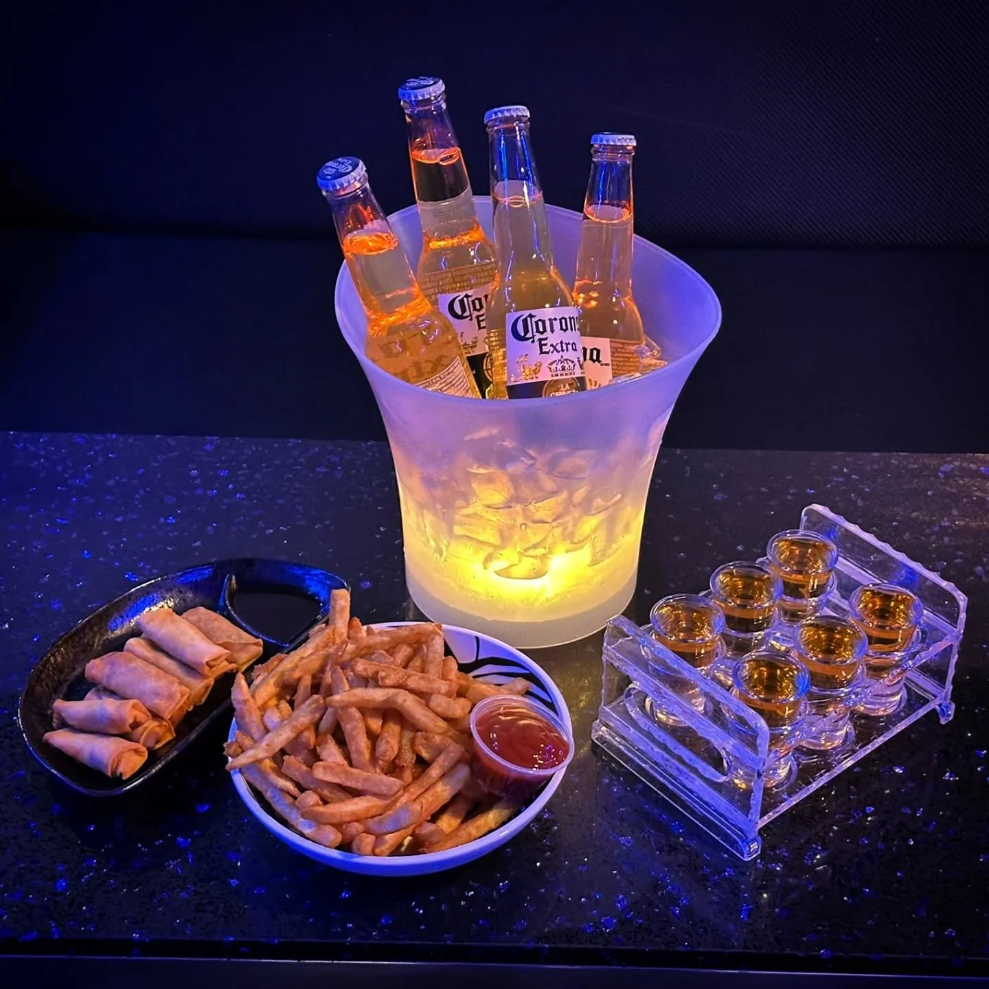 🎤✨ Because every star needs a little boost&hellip;

Meet the Liquid Courage Combo 🍻🔥
Your backstage passes to louder vocals, bolder dance moves, and zero song-skipping energy.

We&rsquo;re talking:
🍺 Bucket of beer
🥃 6 shots to spark the vibes
?