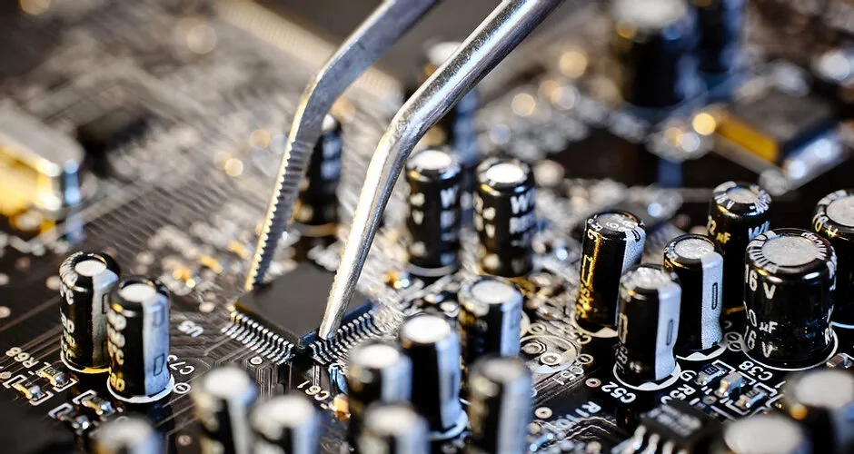 Manual placement of Surface Mount Component