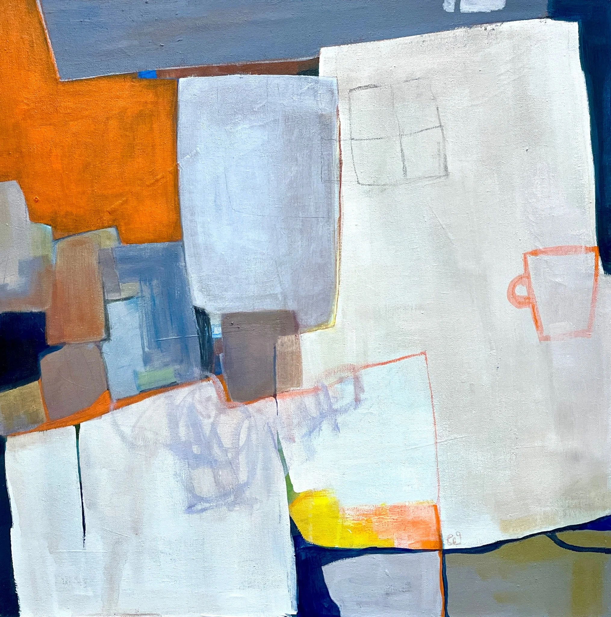 Java, 30 x 30 Acrylic